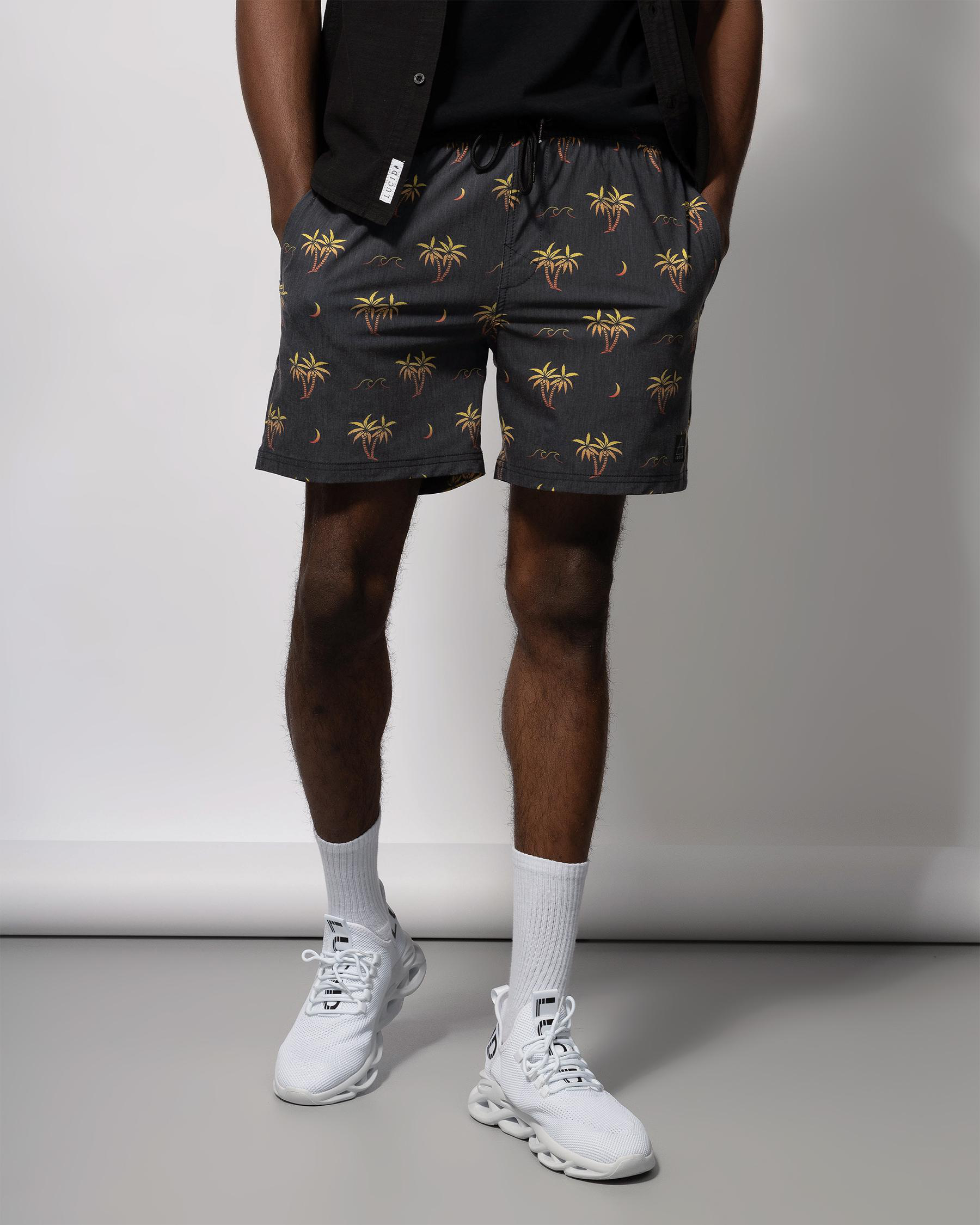 Gale Elastic Waist Shorts