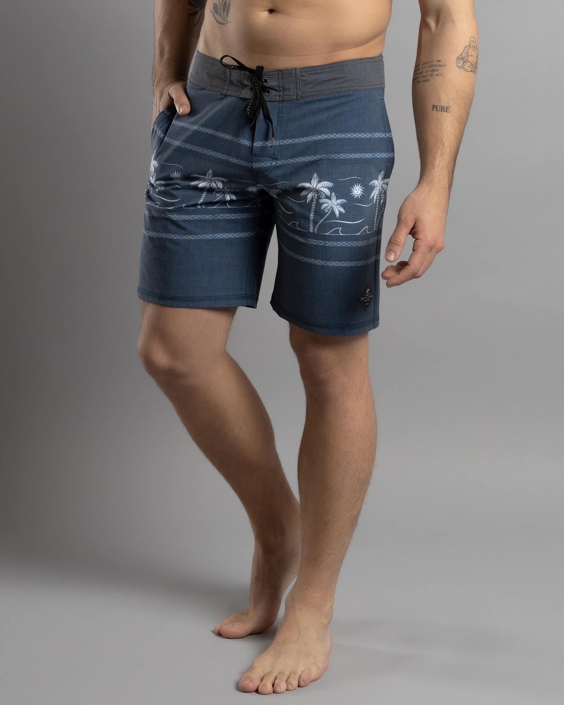 White Cap Board Shorts