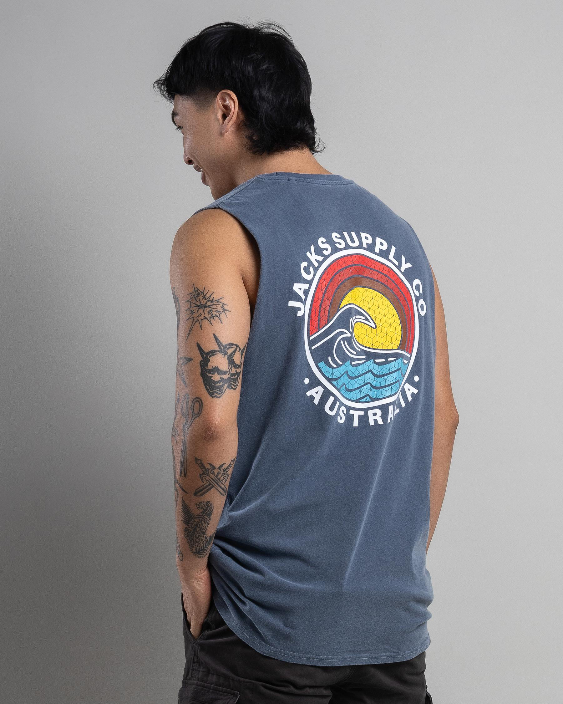 Beach Day Muscle Tank