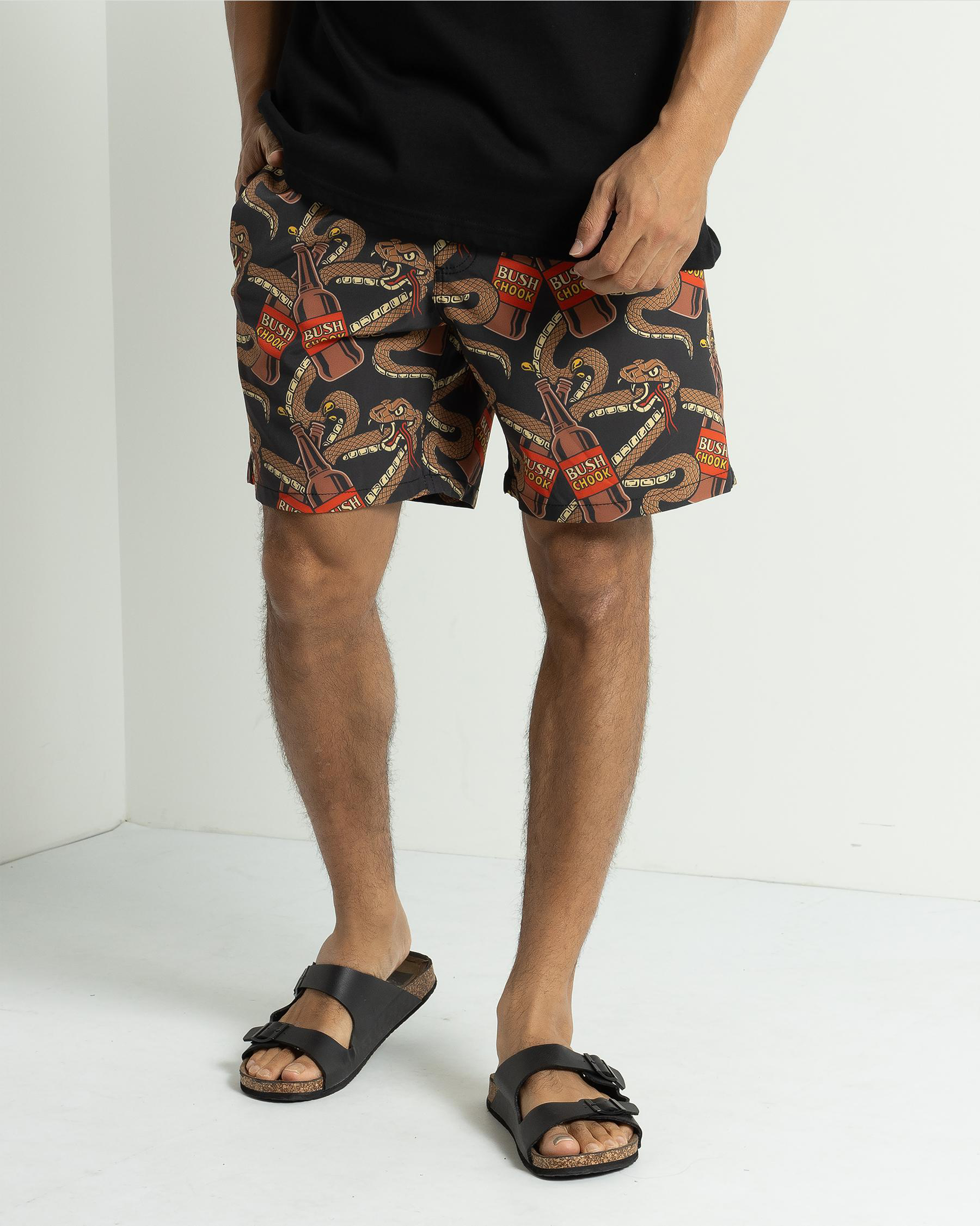King Brown Beach Shorts