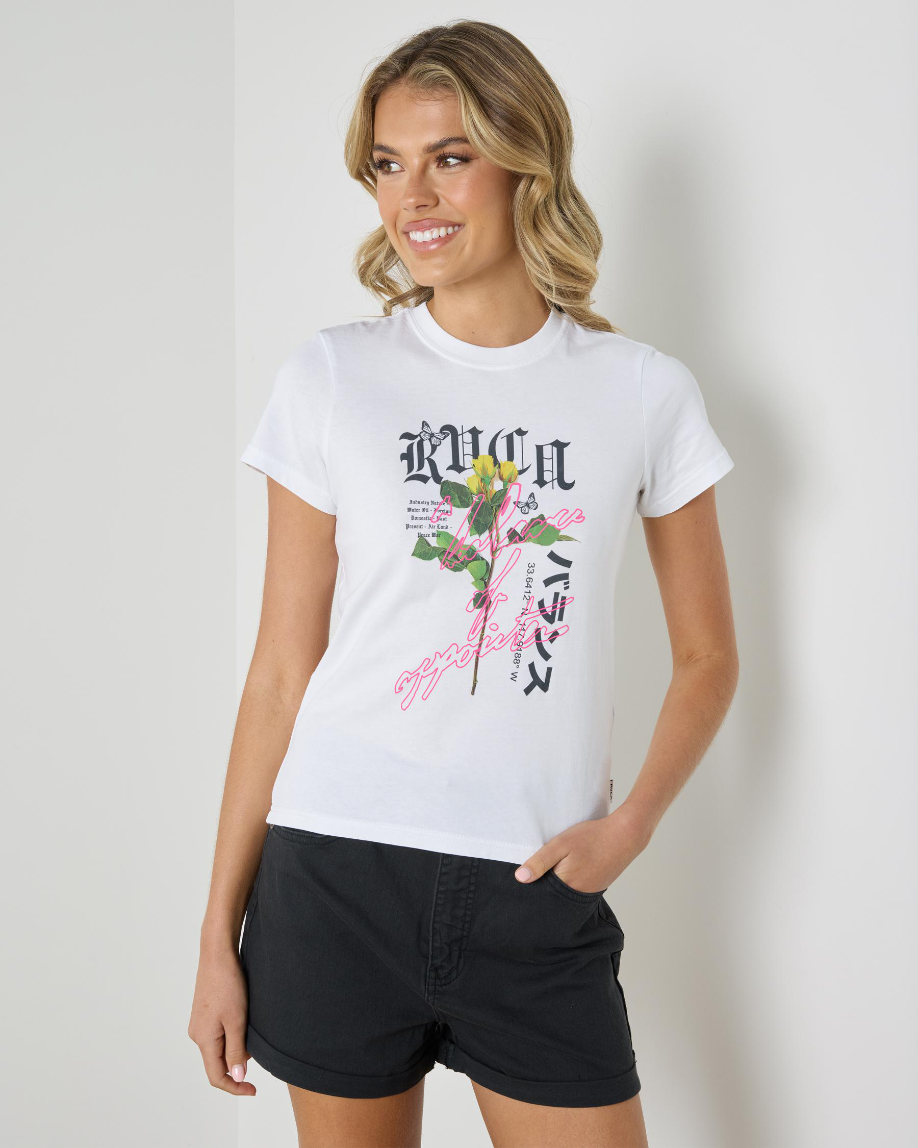 Neon Lights Shrunken T-Shirt