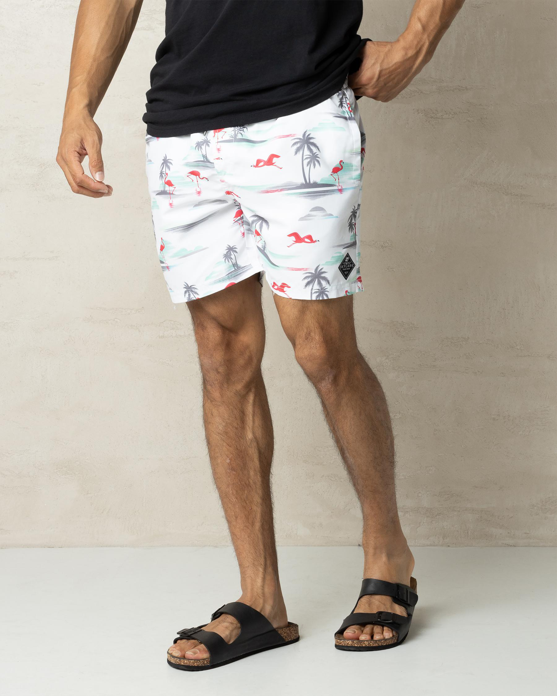 Retreat Elastic Waist Shorts