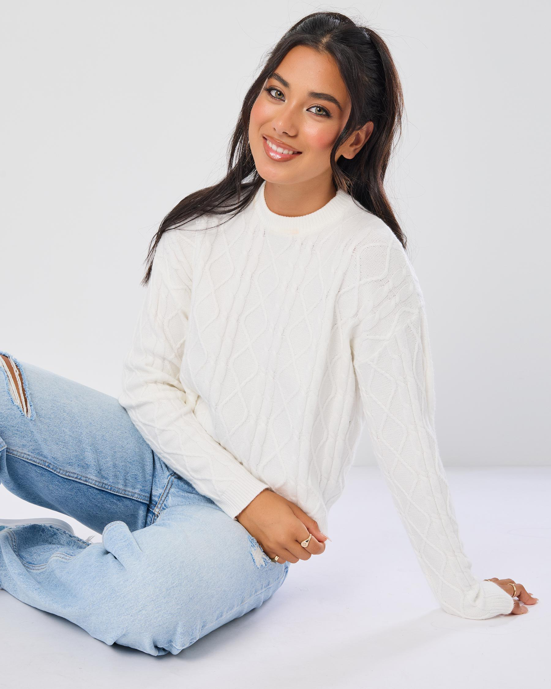 Sparta Cable Knit Jumper