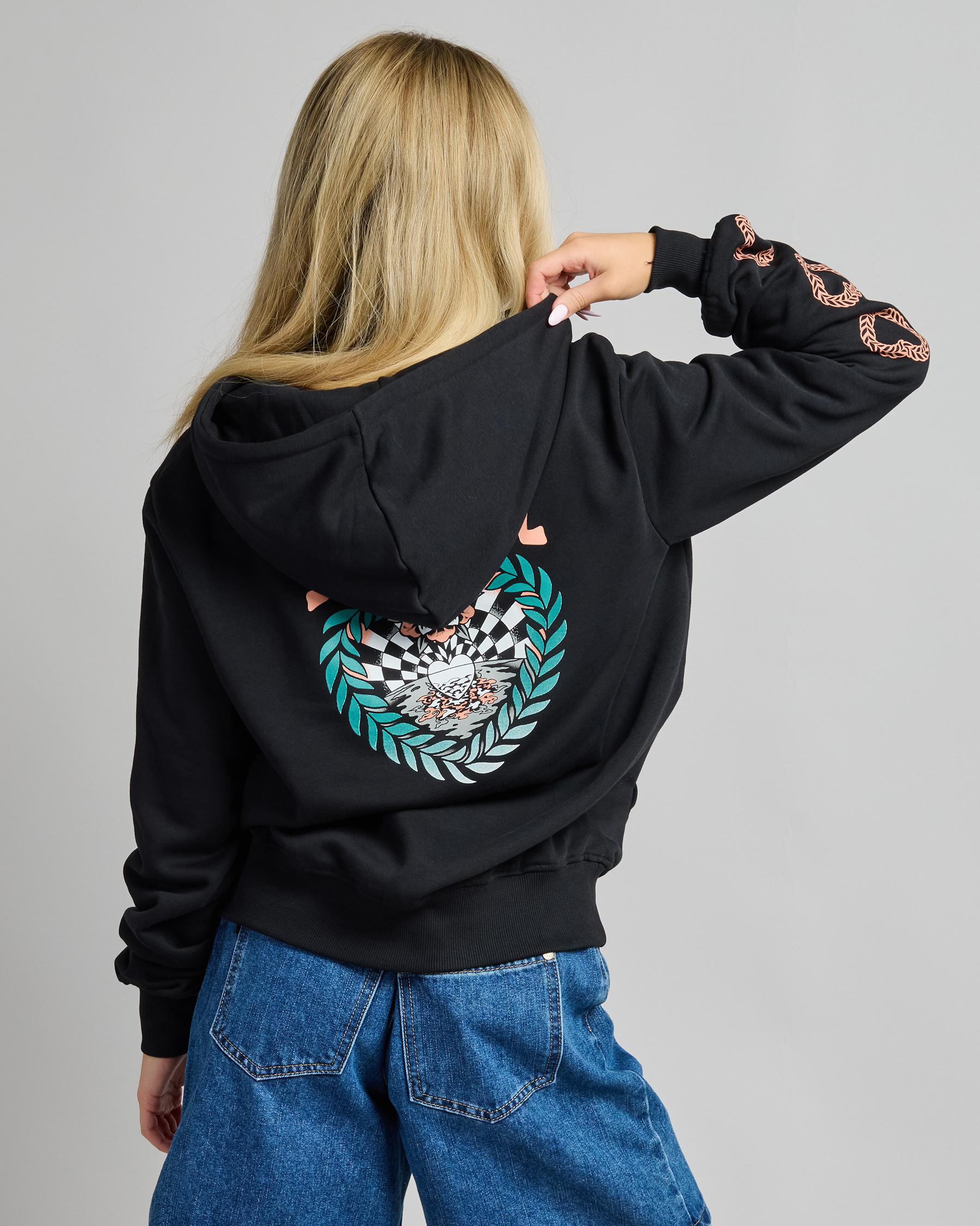 Heart Wreath Set Front Hoodie