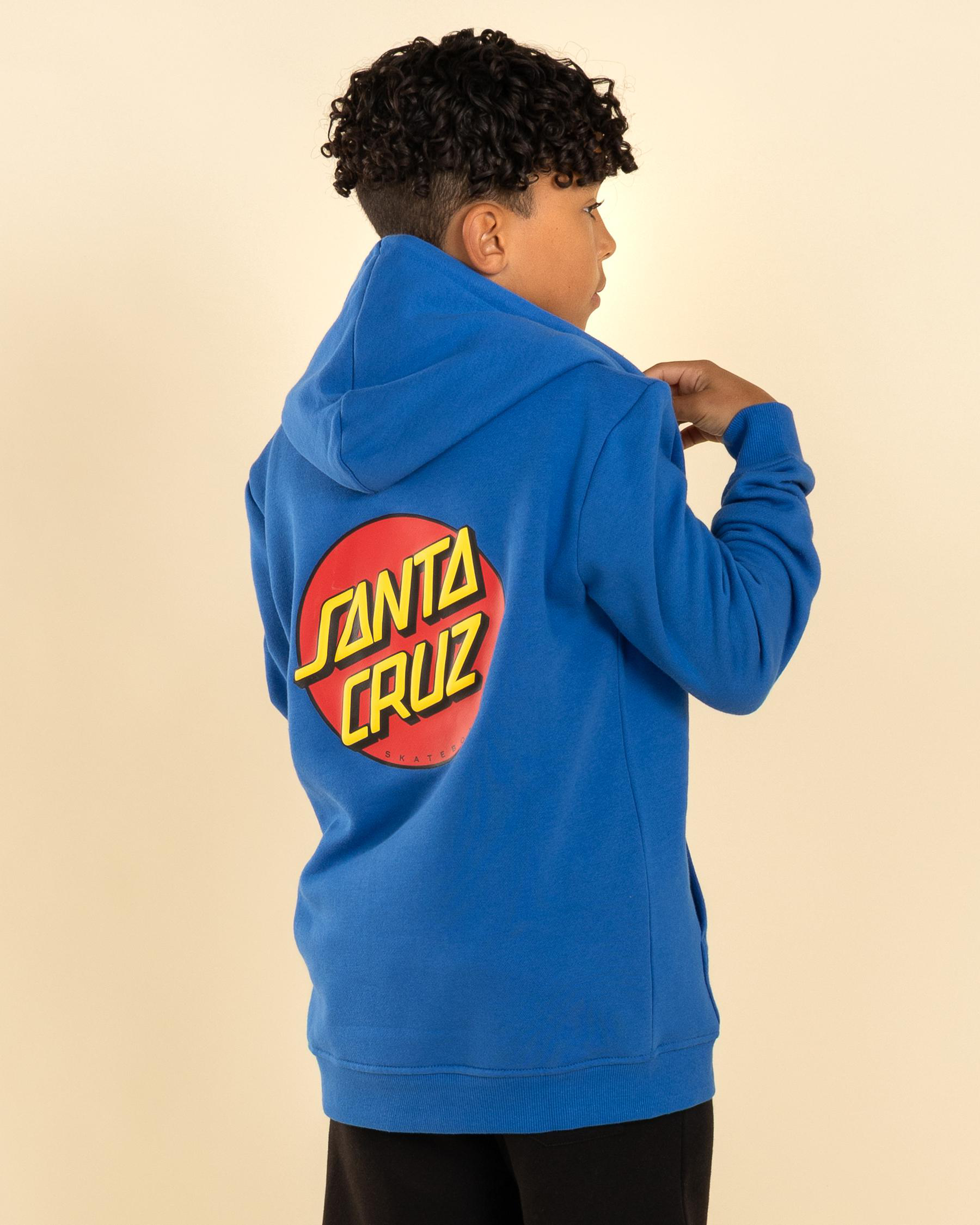 Classic Dot Puff Chest Hoodie