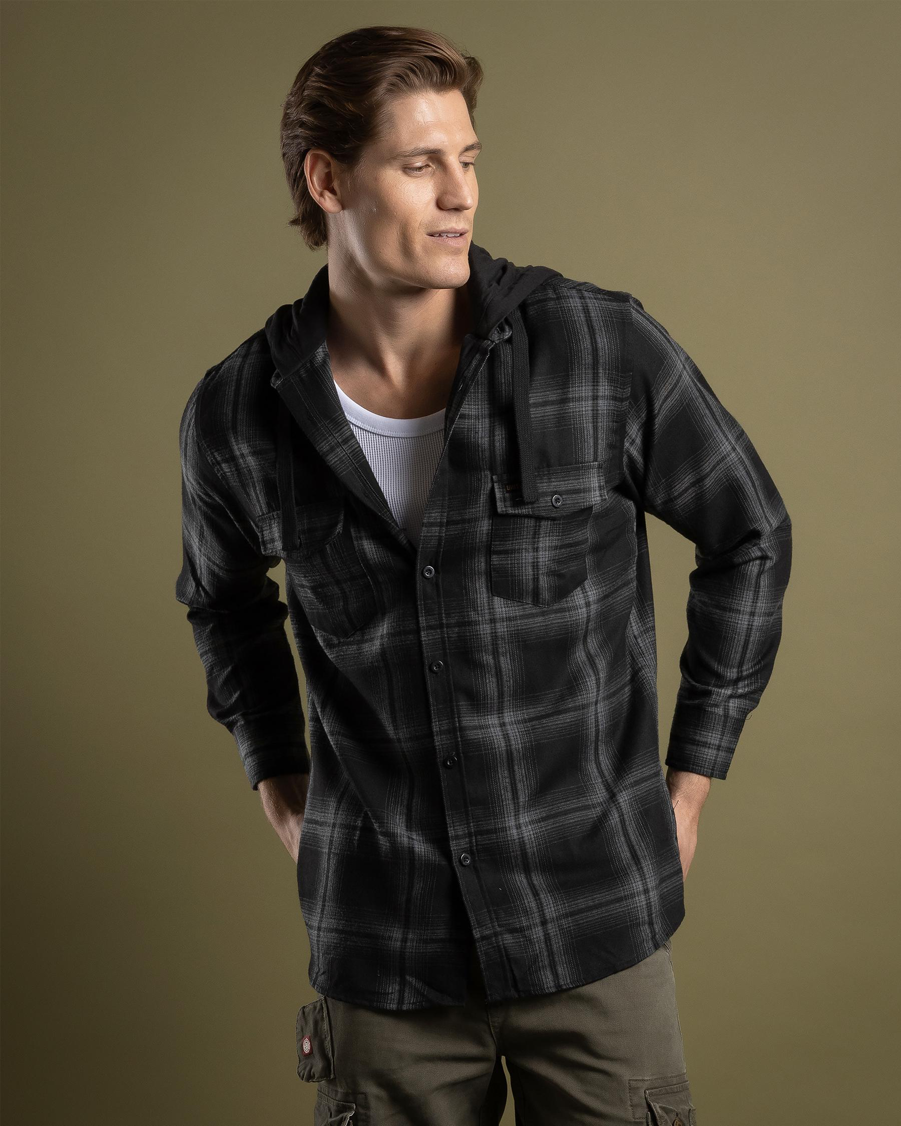 Chester Hooded Flanno Shirt