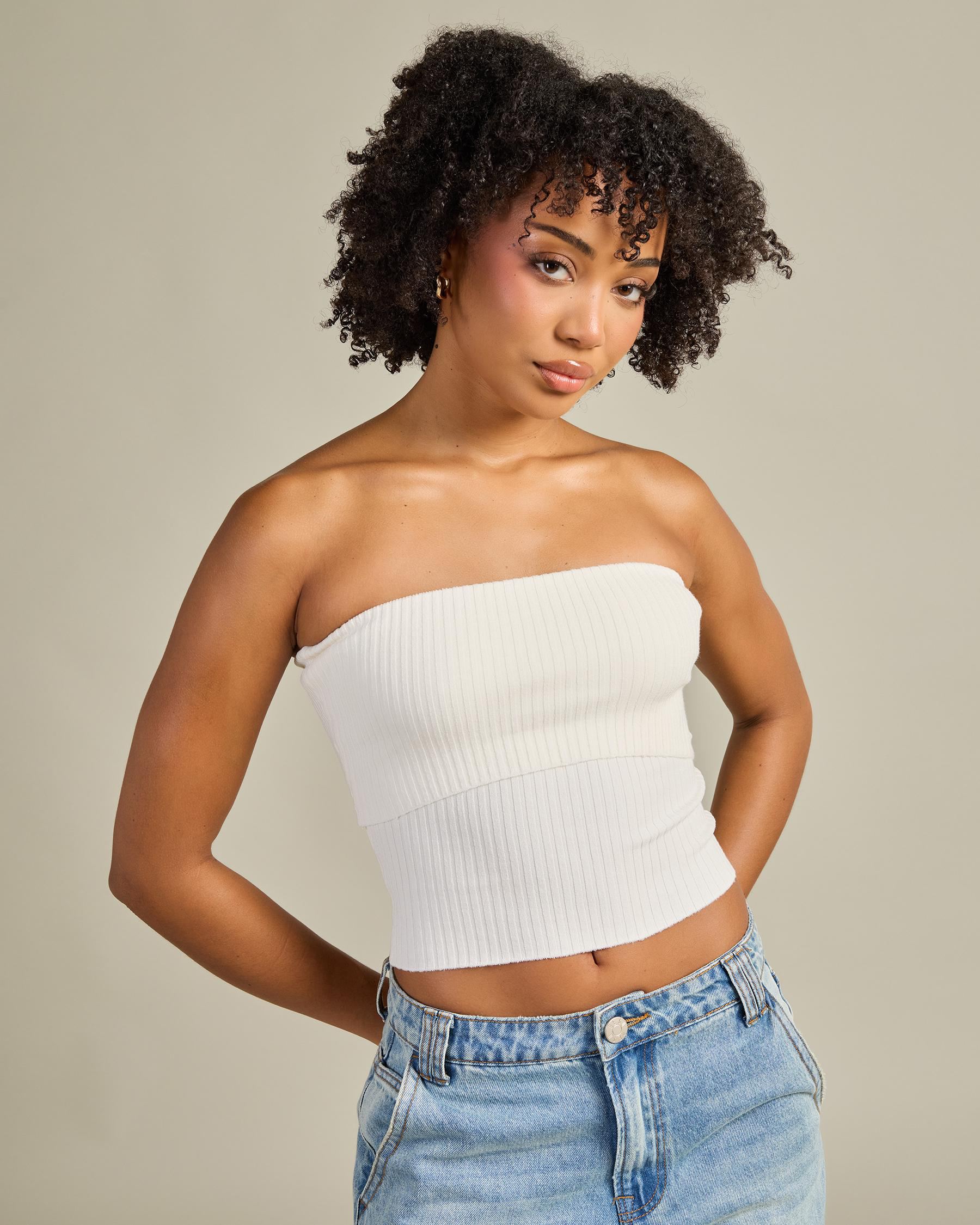 Basic Knit Tube Top