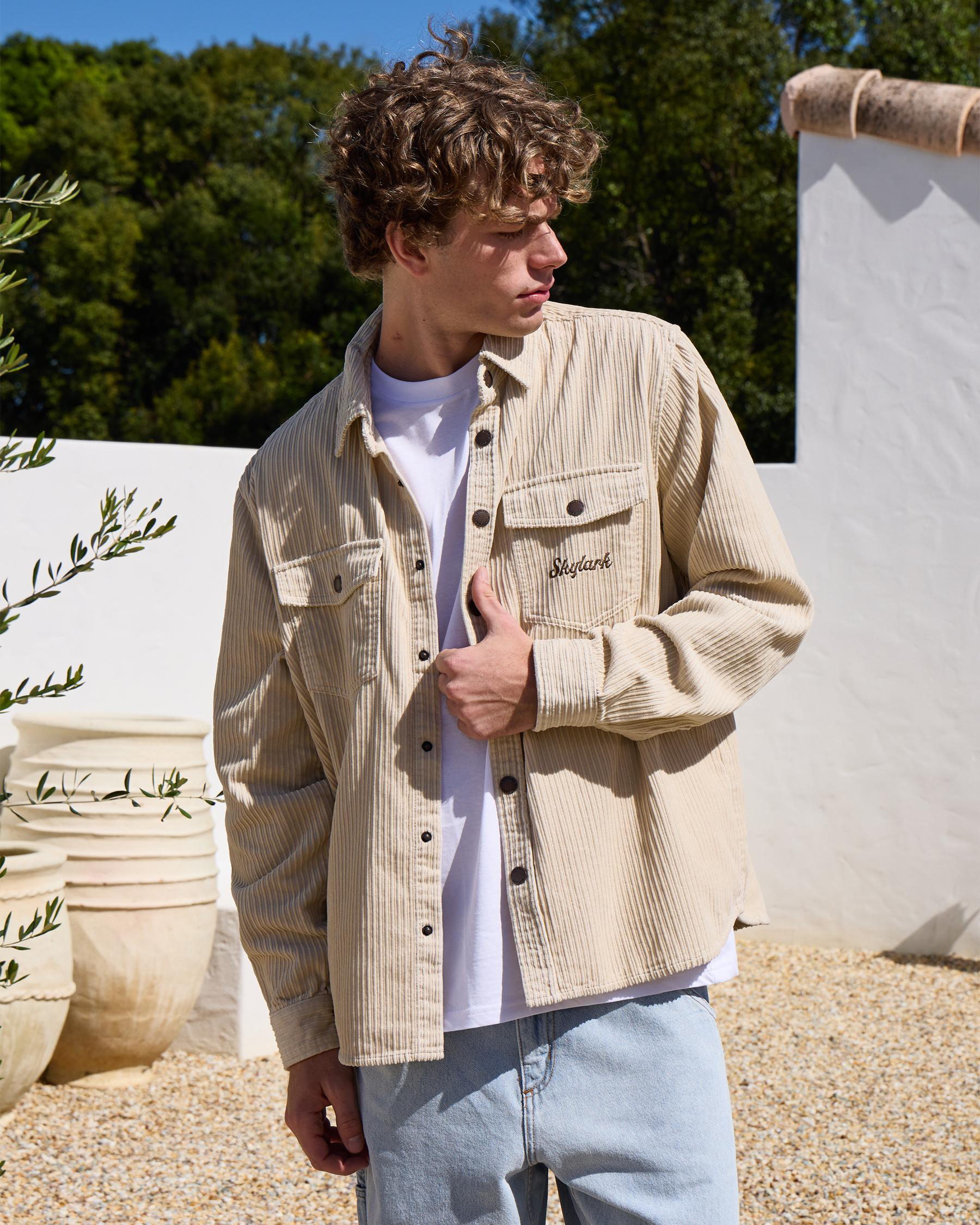 Record Cord Long Sleeve Shirt