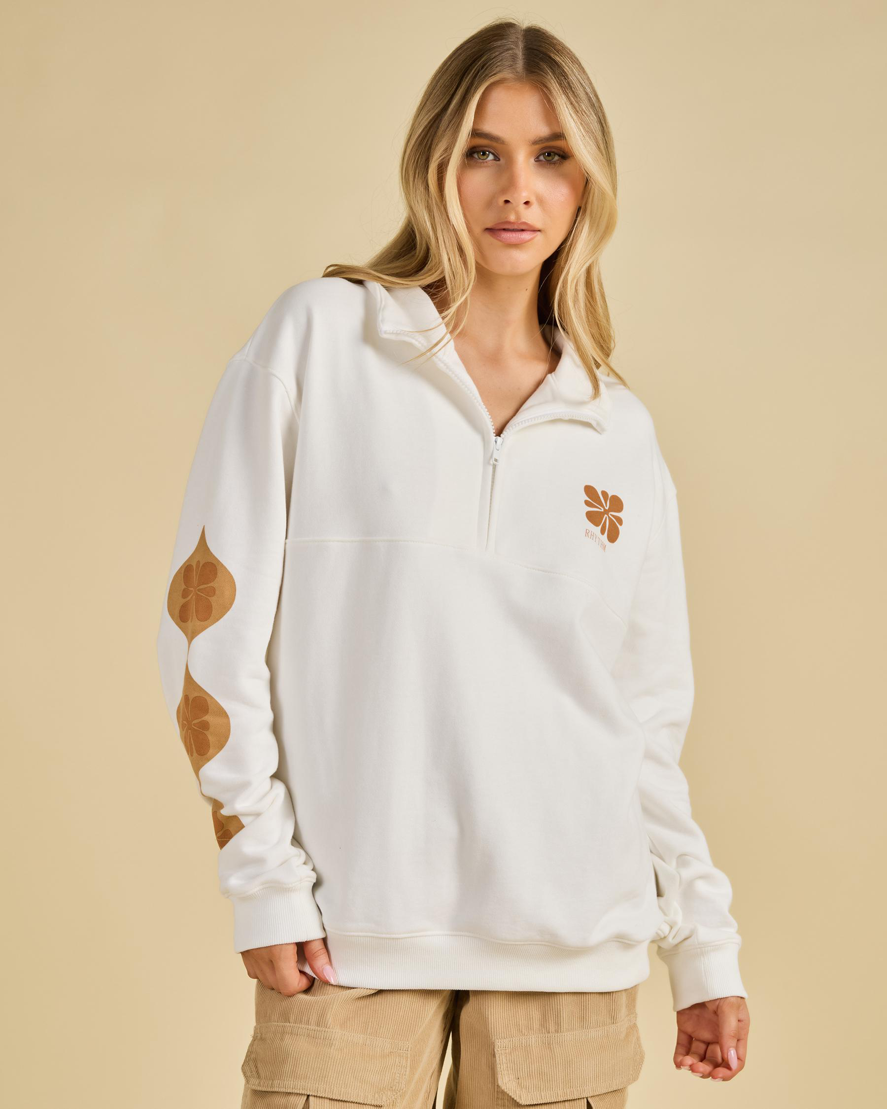 Solitude 1/4 Zip Crewneck Sweatshirt