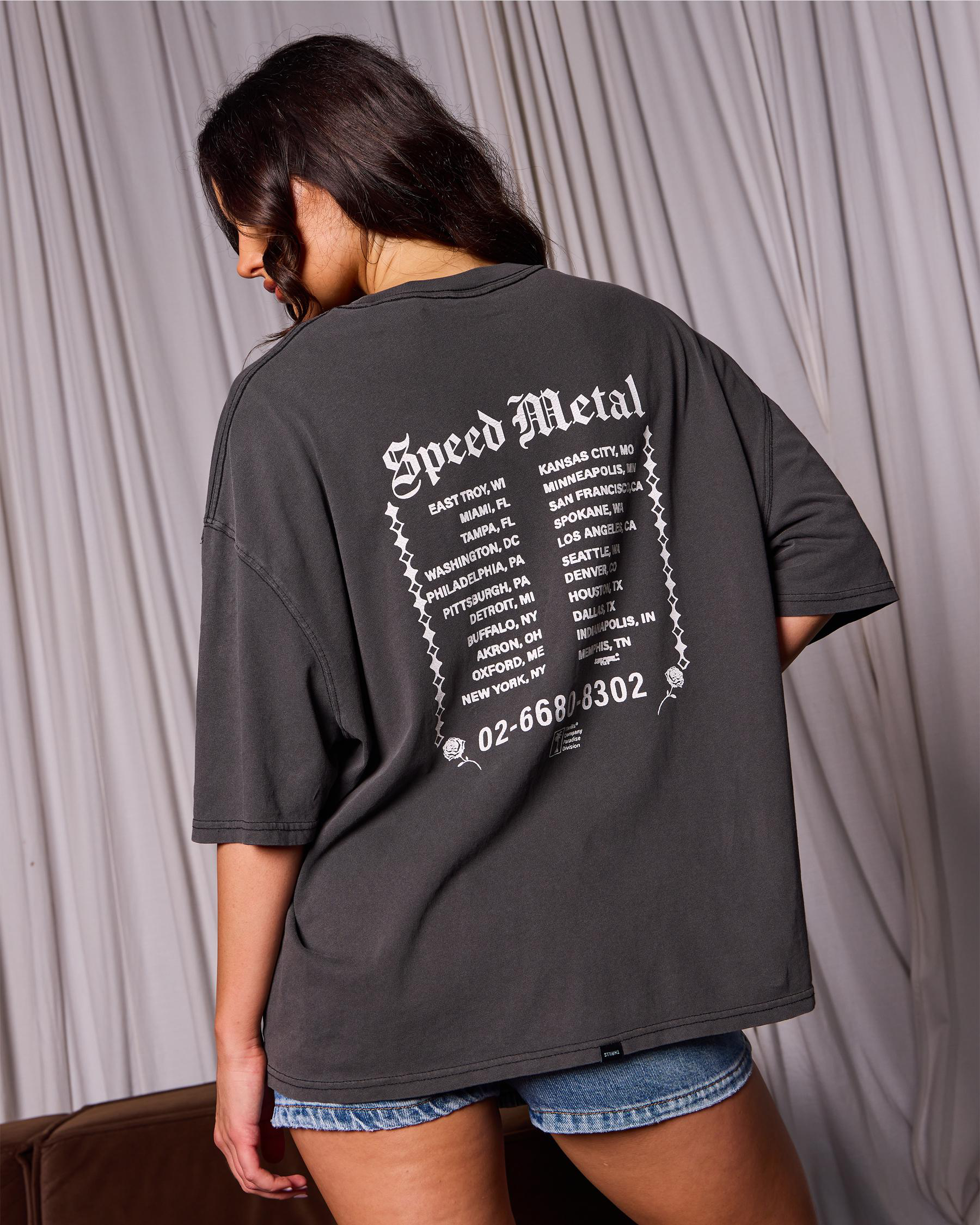 Speed Metal Oversized T-Shirt