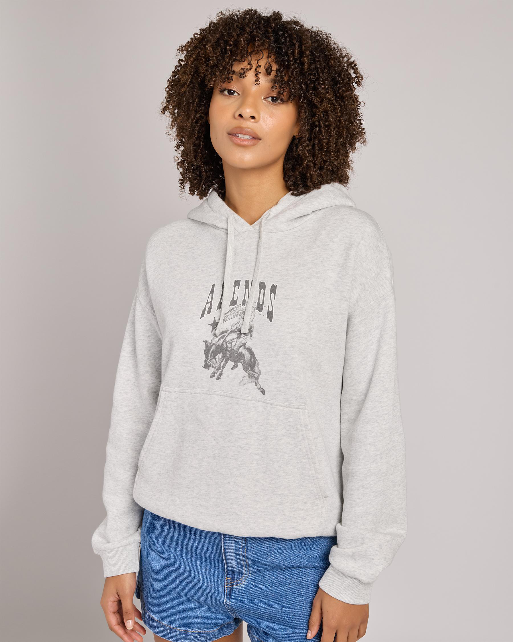 Cosmic Cow Recycled Pull On Hoodie