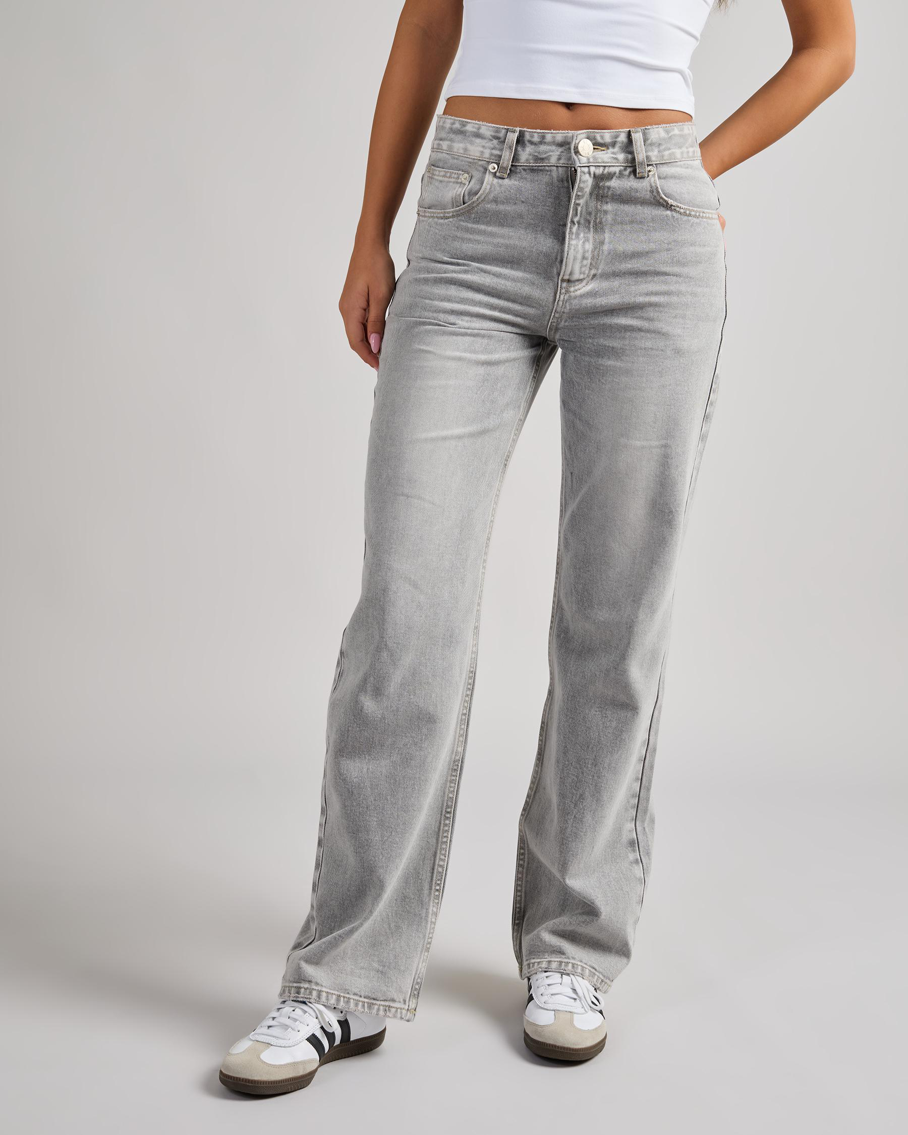 Rocker Straight Leg Jeans