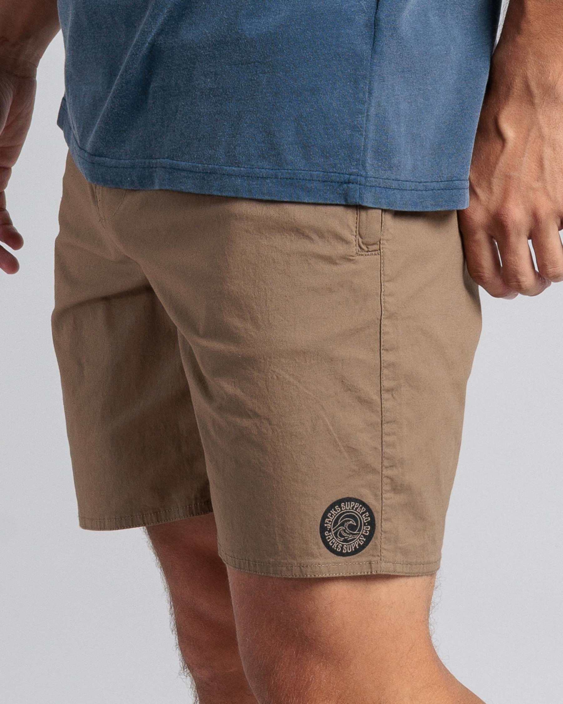 Junction Elastic Waist Shorts