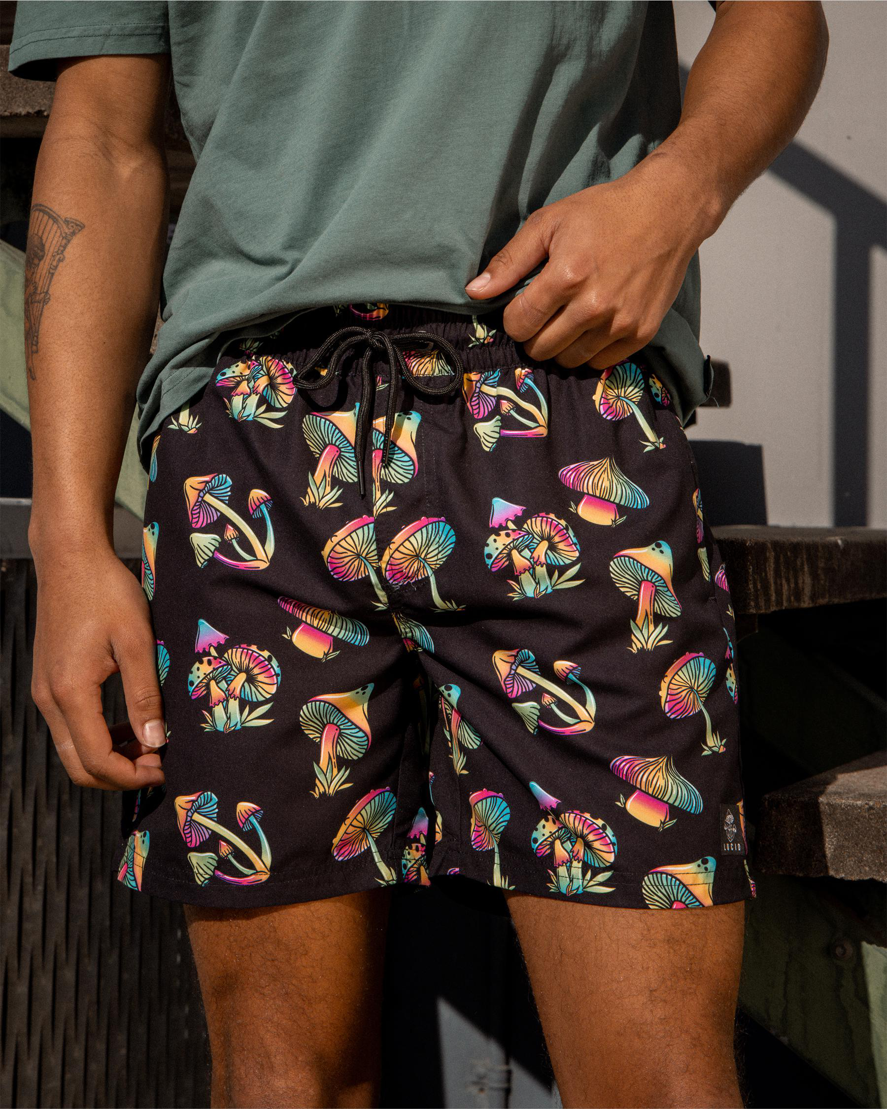 Elevation Elastic Waist Shorts
