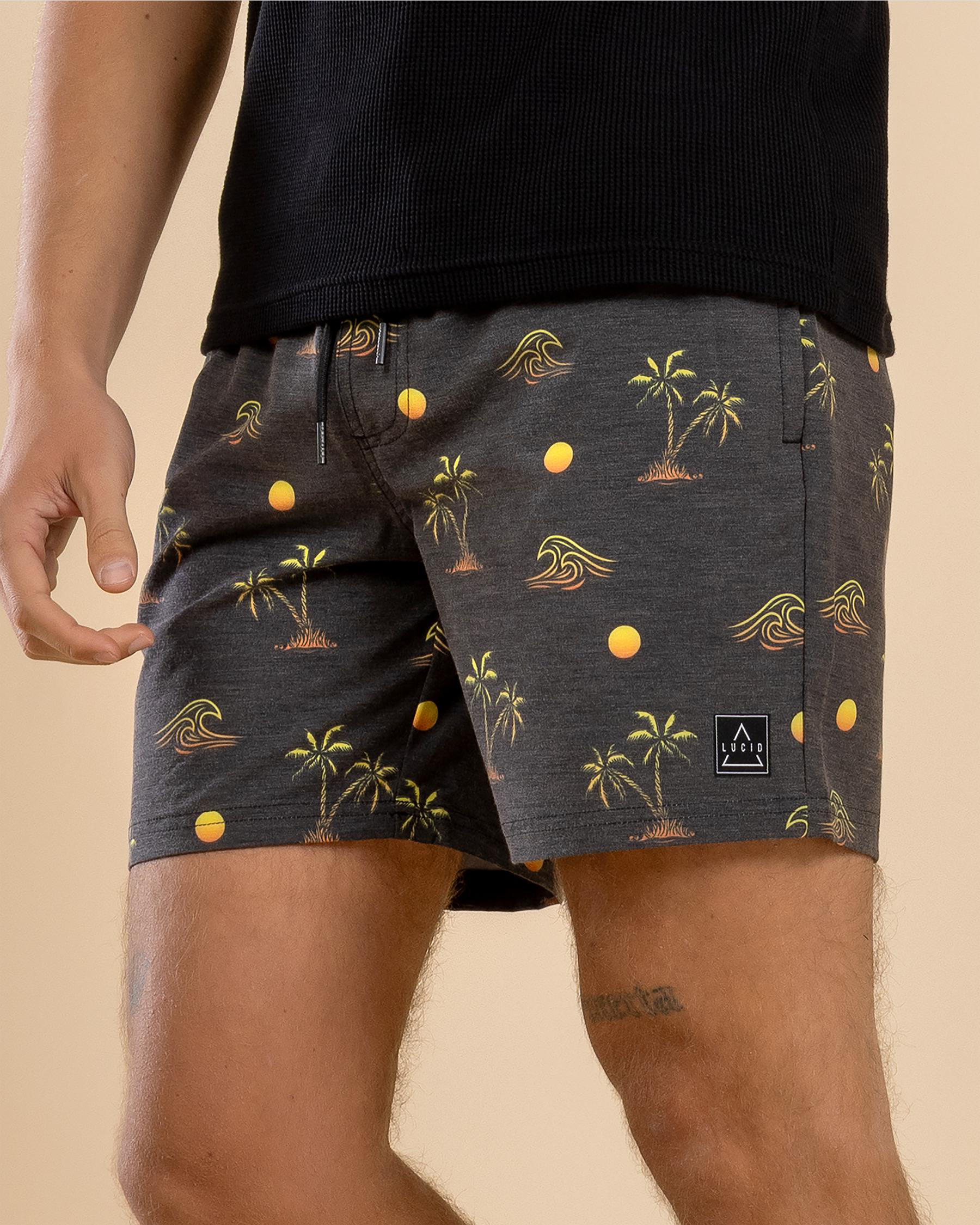 Gust Elastic Waist Shorts