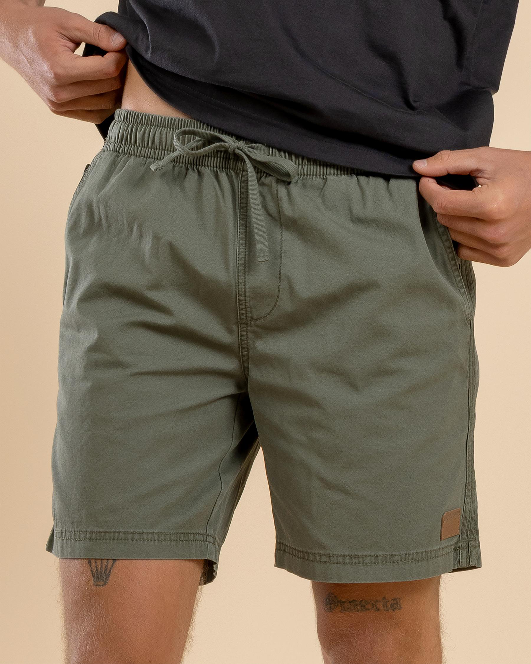 Conclude Elastic Waist Shorts