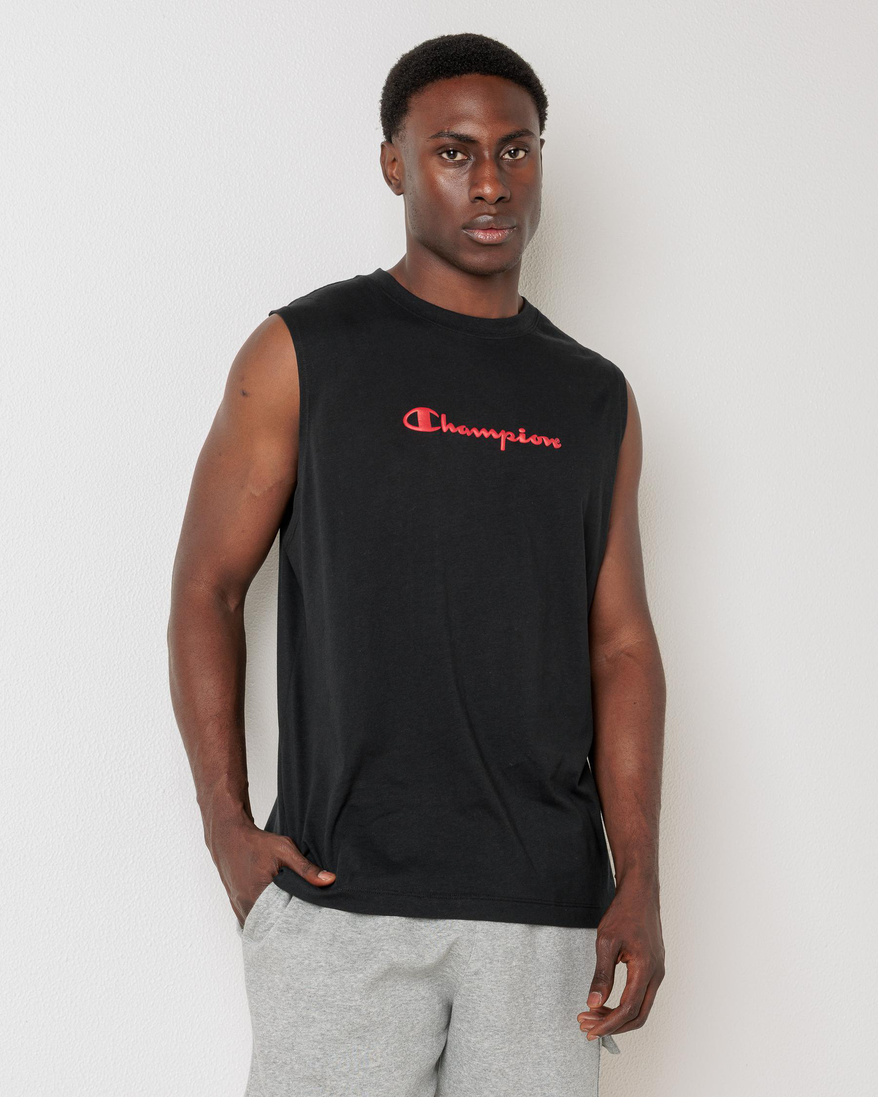 Puff Script Muscle Tank