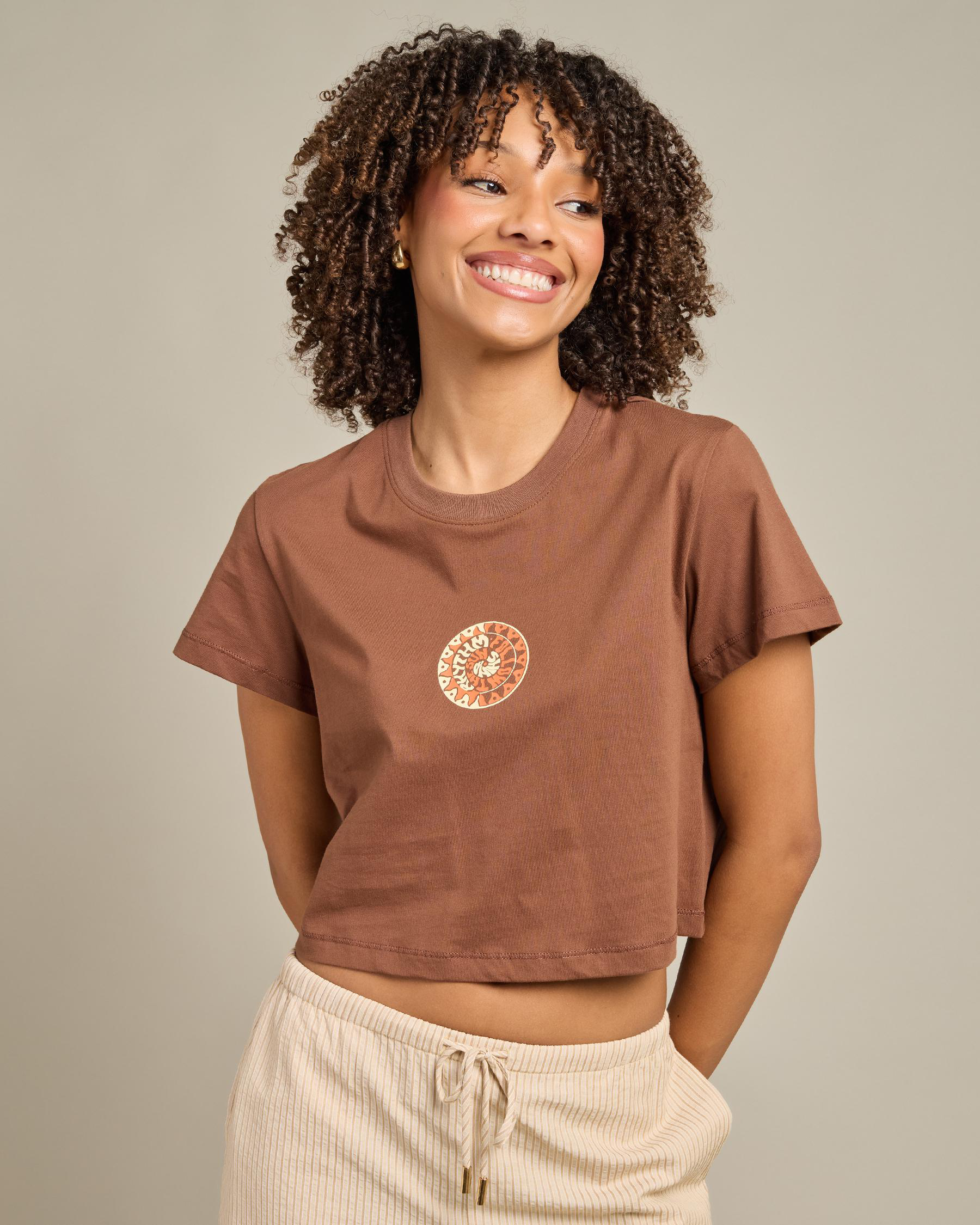 Sun Crop Crew T-Shirt