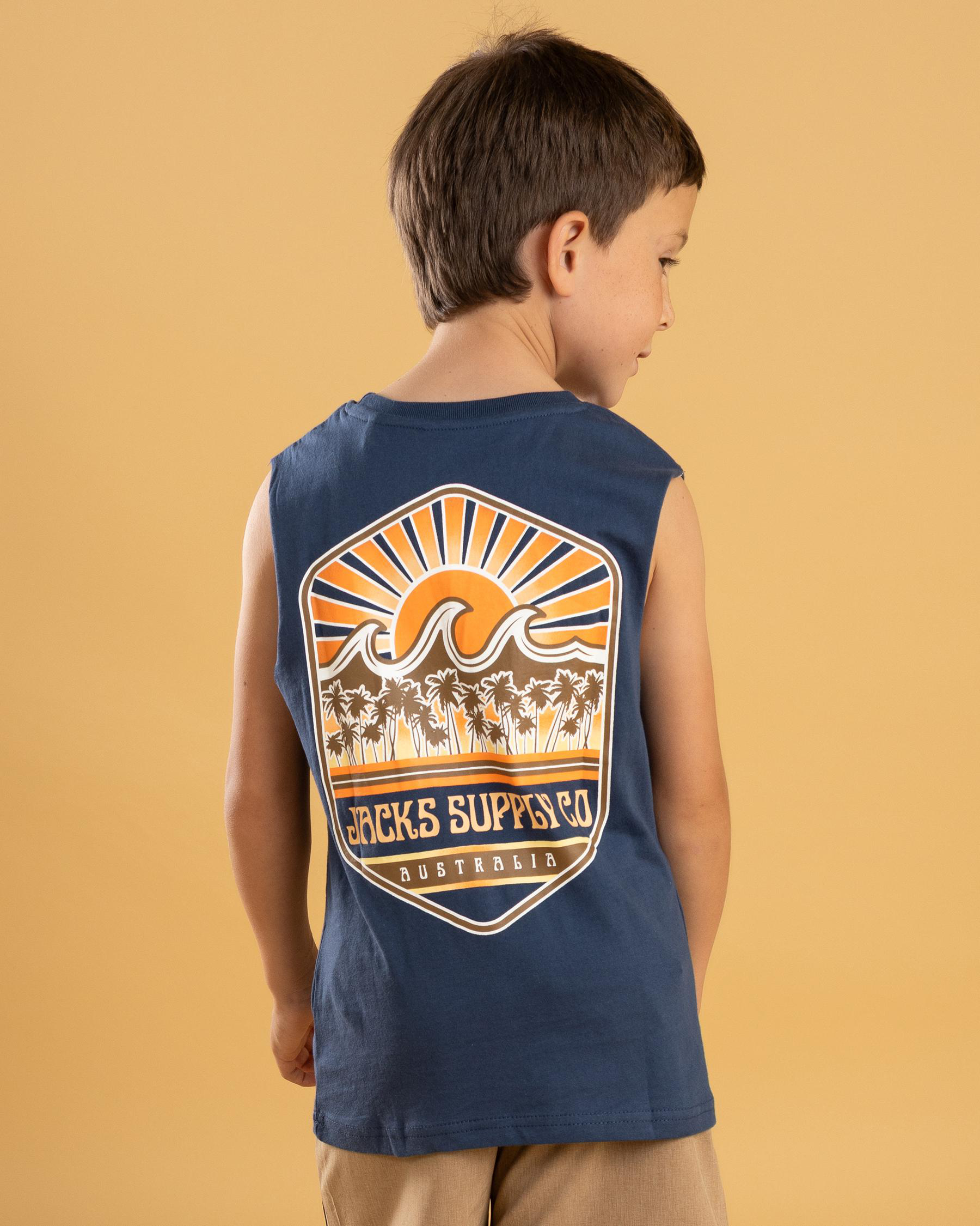 Toddlers' Coastline Muscle Tank