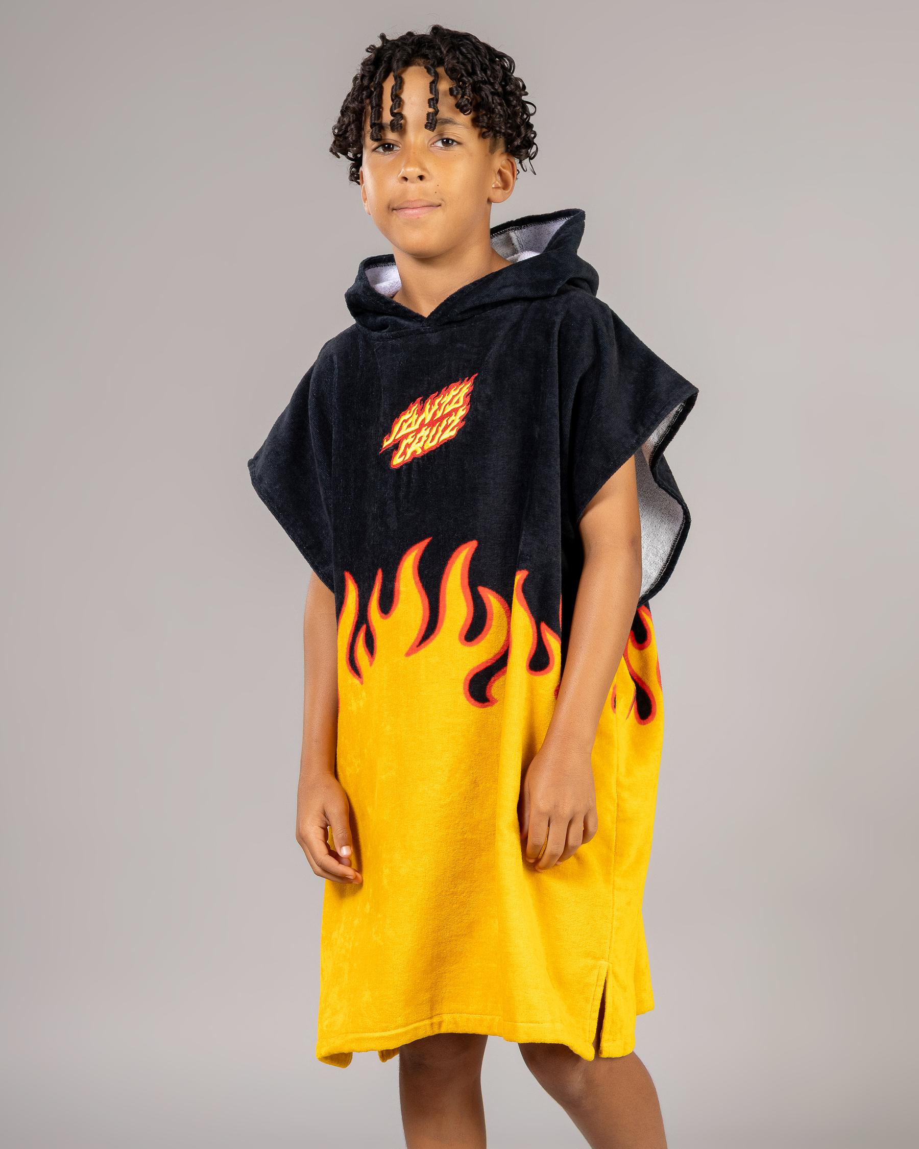 Flaming Stack Hooded Towel