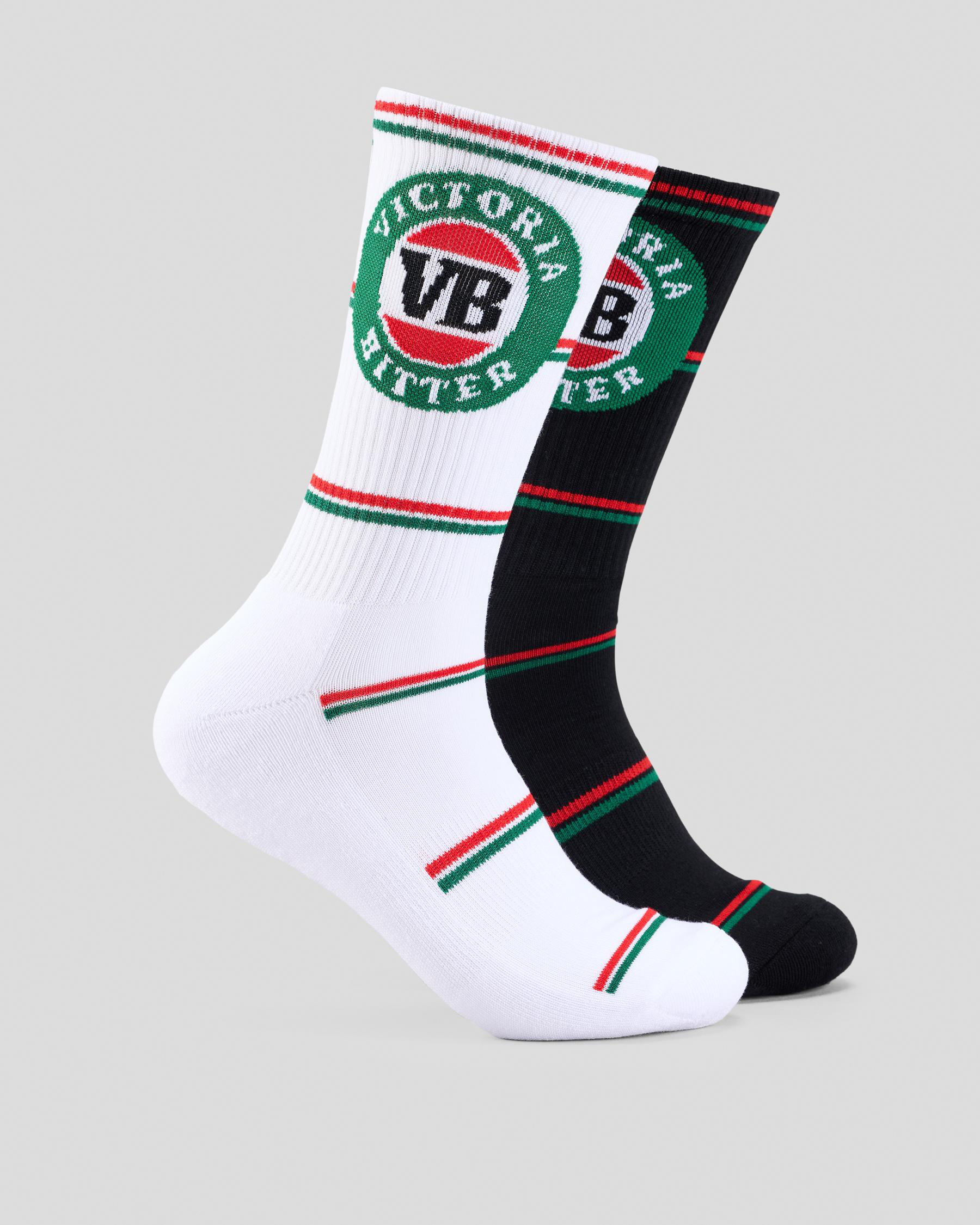 VB Stripe Logo Sneaker Sock