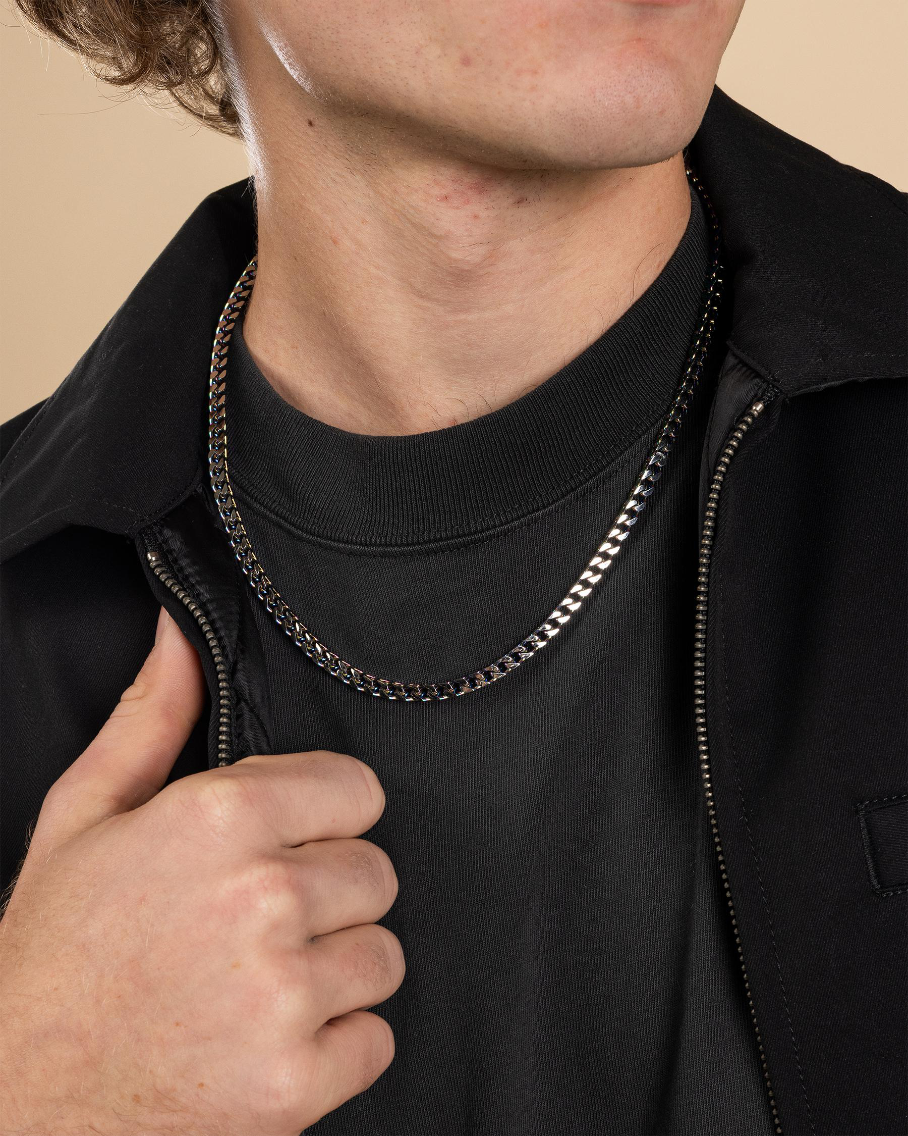 Oil Slick Chain Necklace