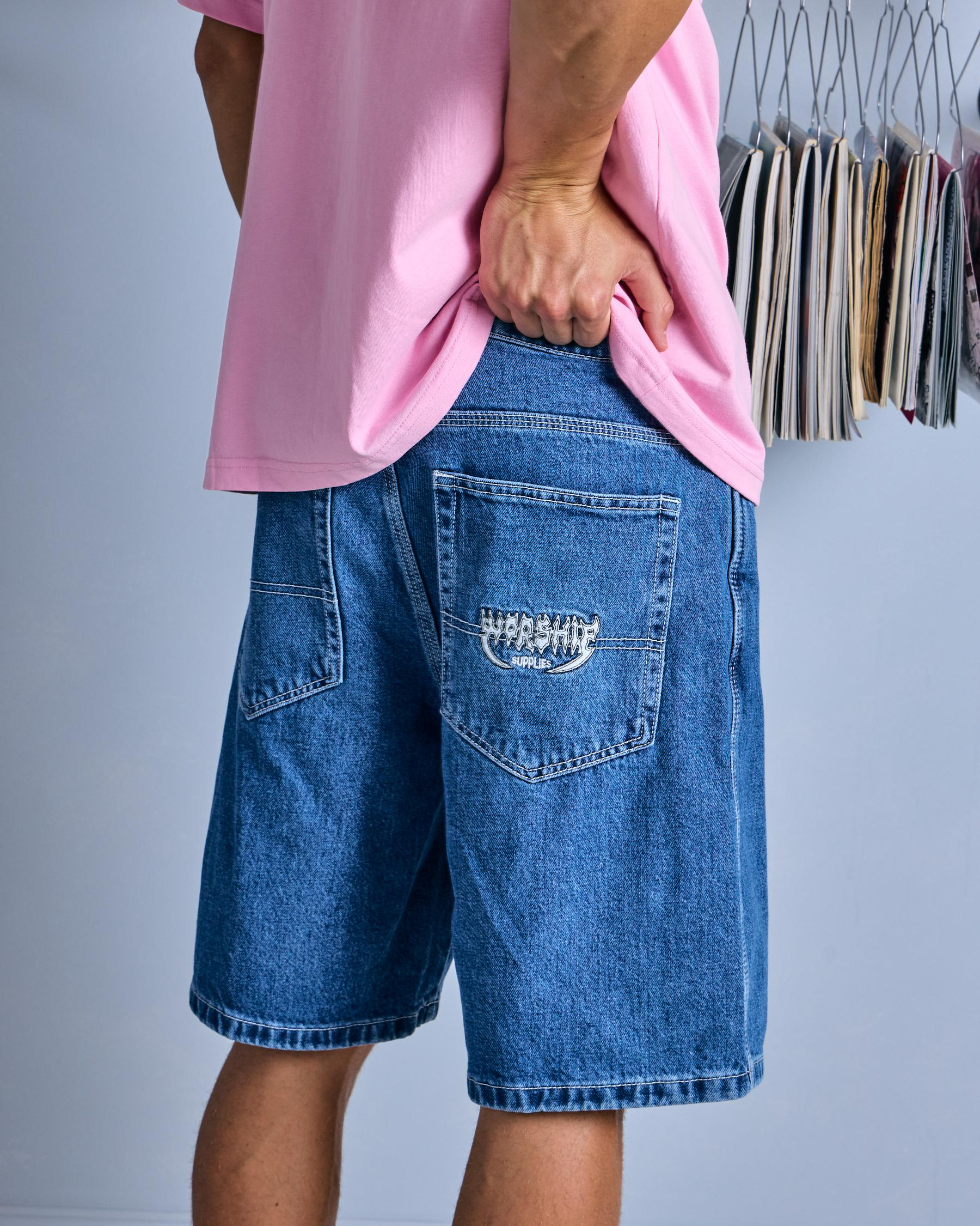 Pile Up Lounger Jean Shorts