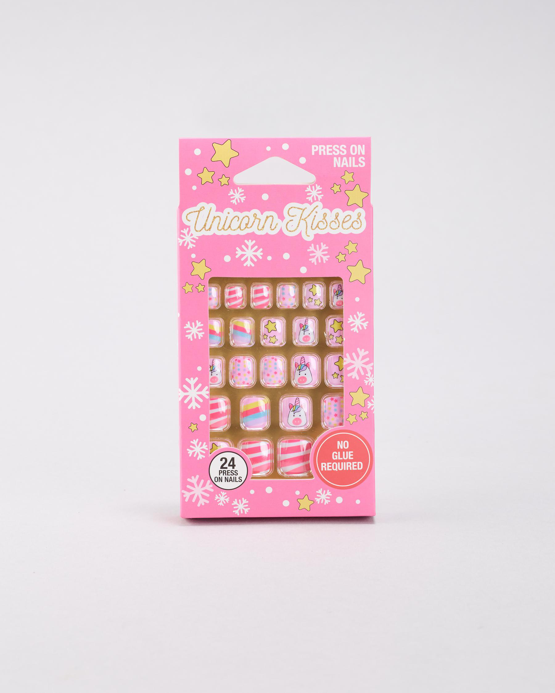 Festive Unicorn Press On Nail Pack