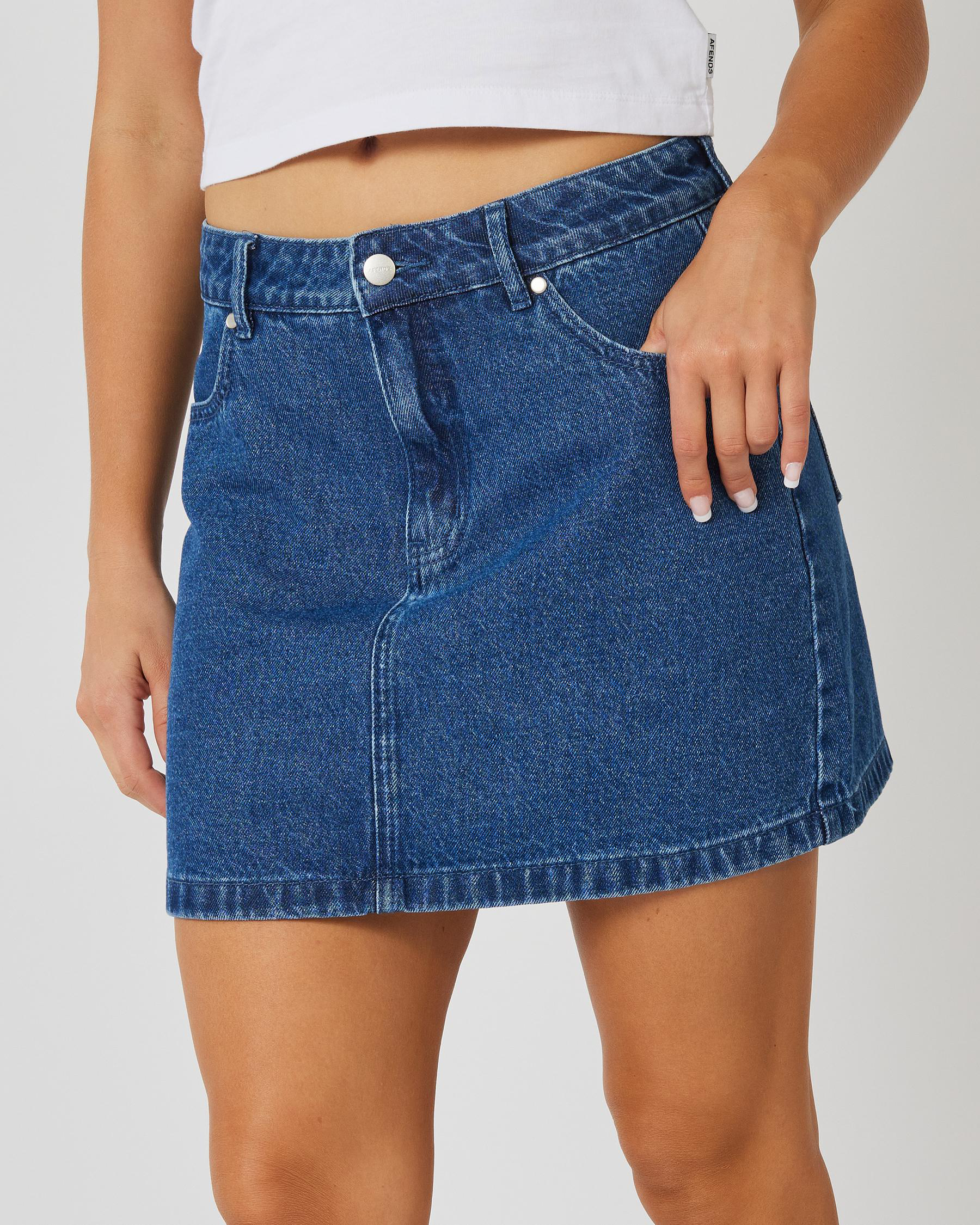 Georgia Hemp Denim Skirt