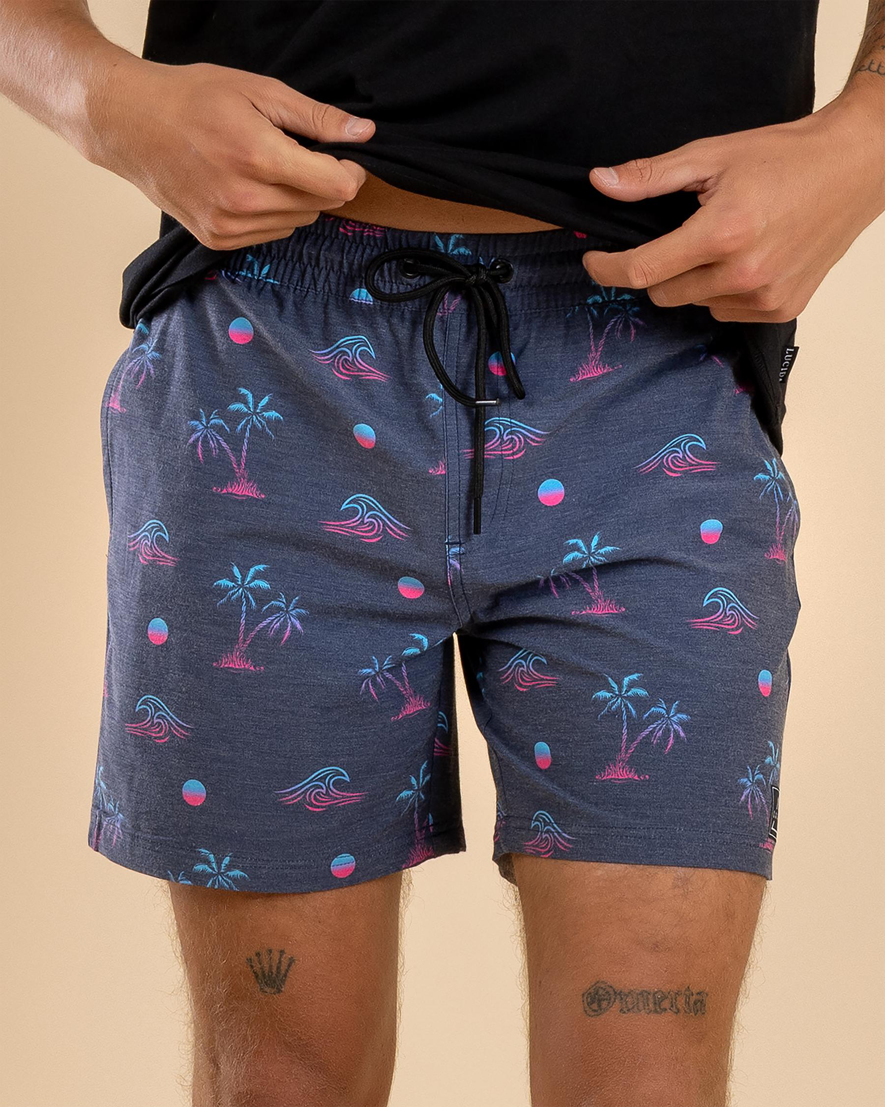 Gust Elastic Waist Shorts