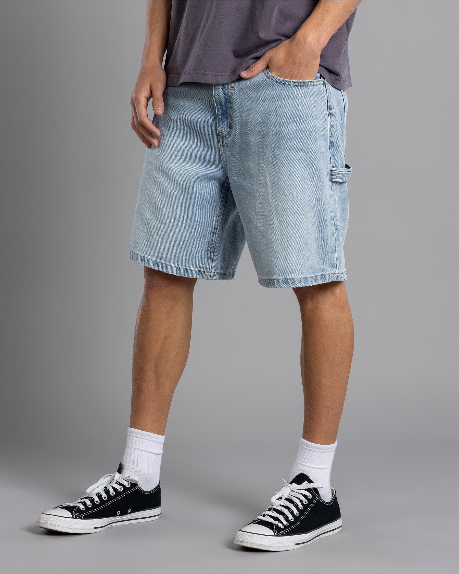 Starpower Slacker Denim Shorts