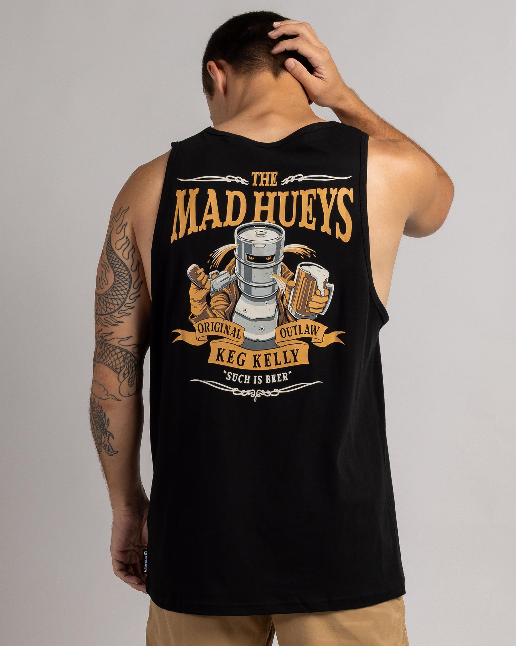 Keg Kelly Such Is Beer Singlet Tank