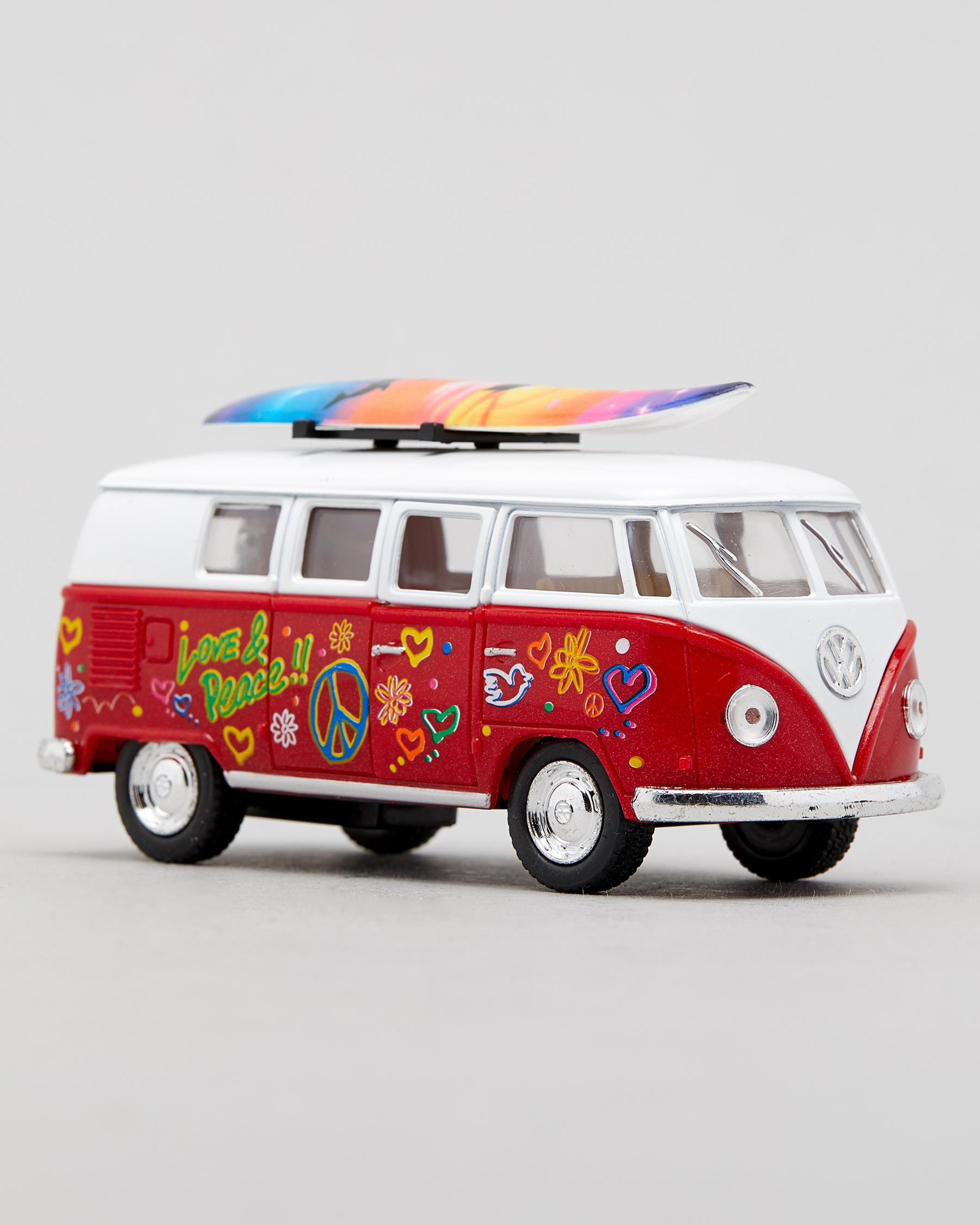 VW Kombi With Surfboard