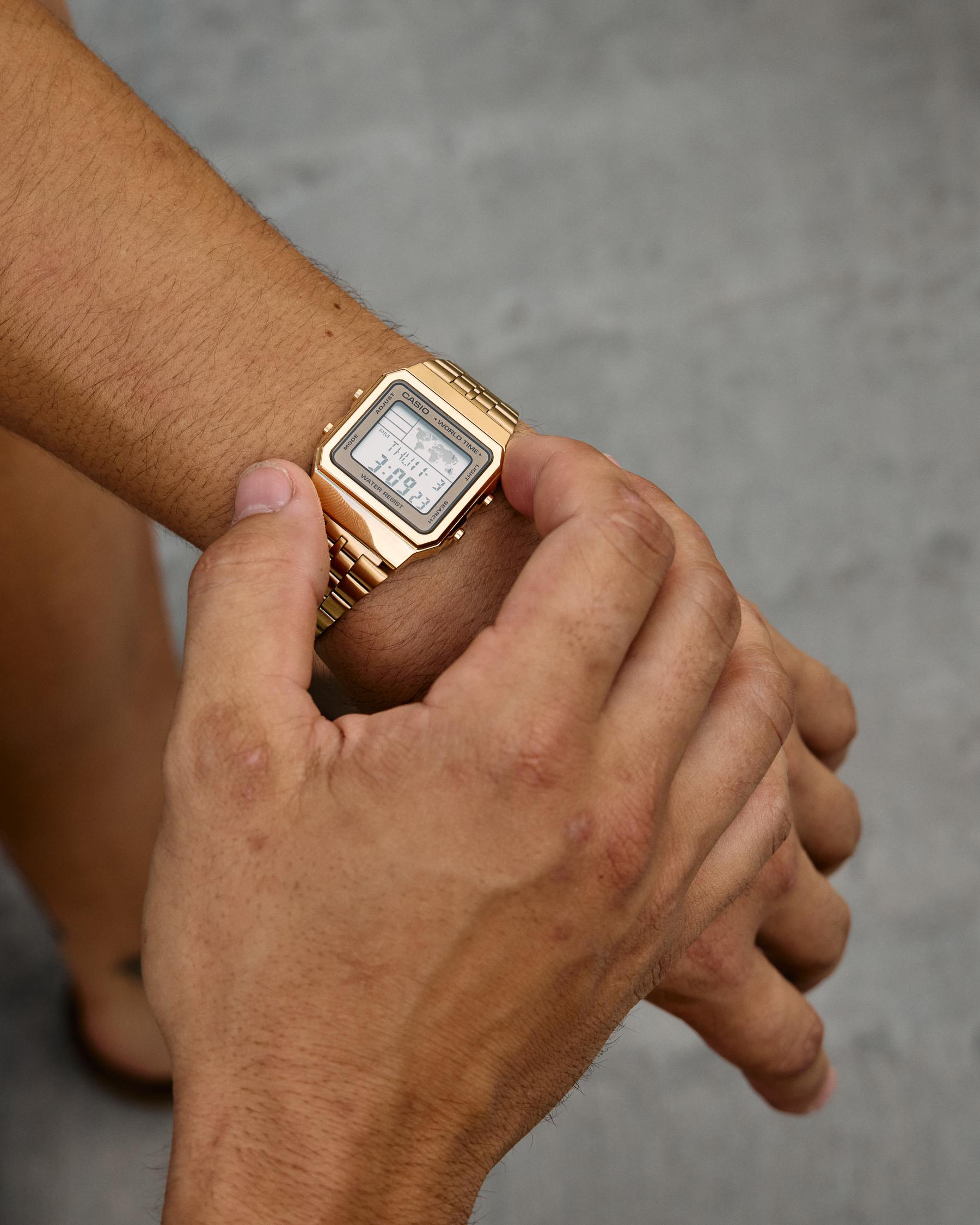 A500WGA-9DF World Time Watch