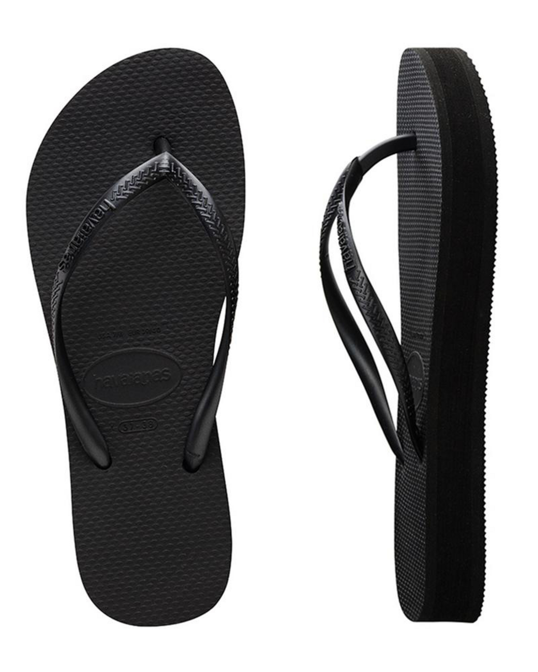 Slim Platform Thongs