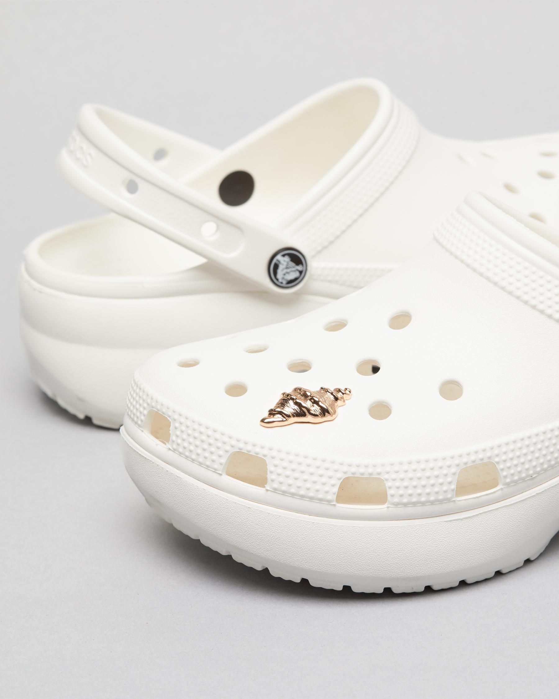 Gold Sea Shell Jibbitz