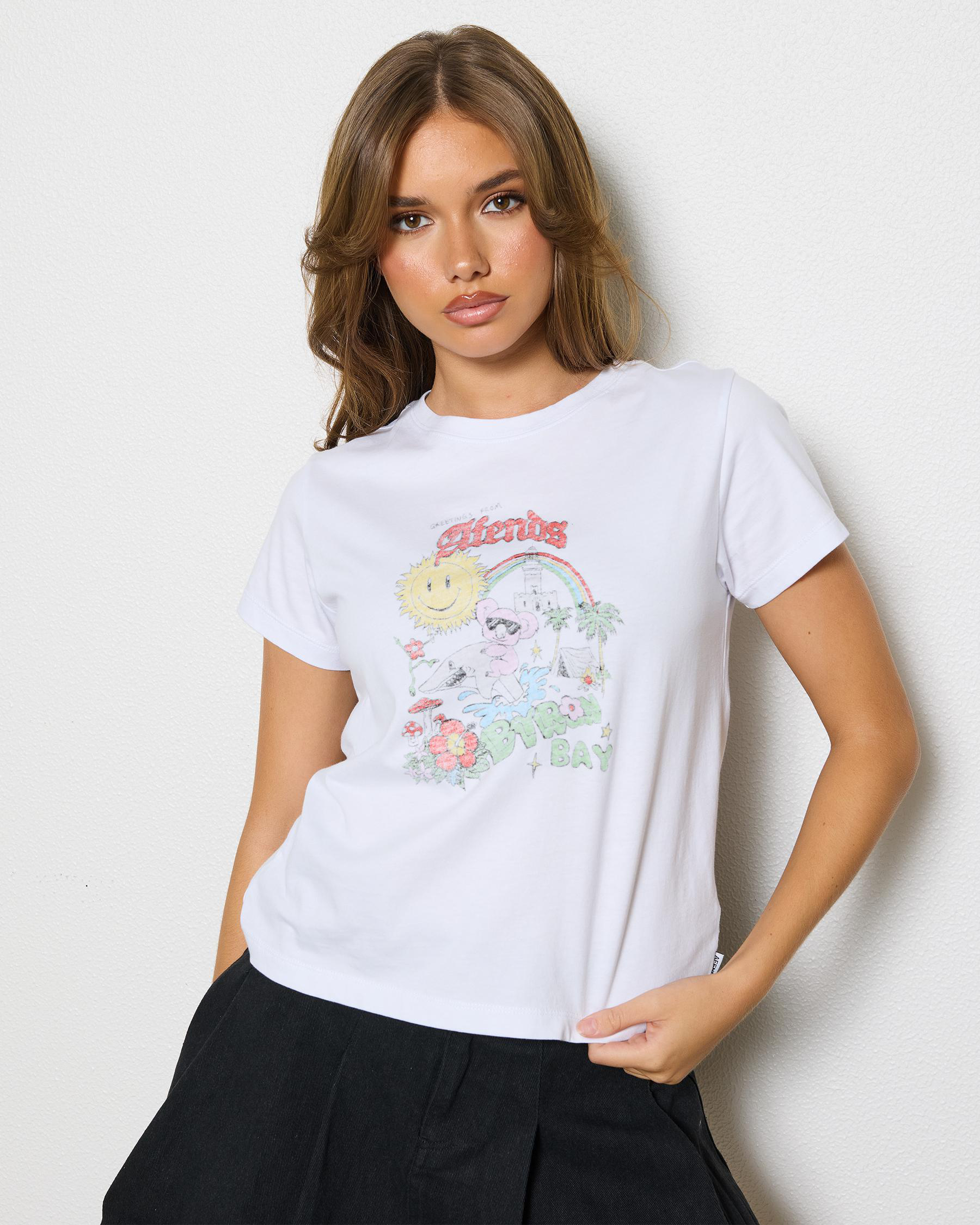 Greeting Recycled Regular T-Shirt