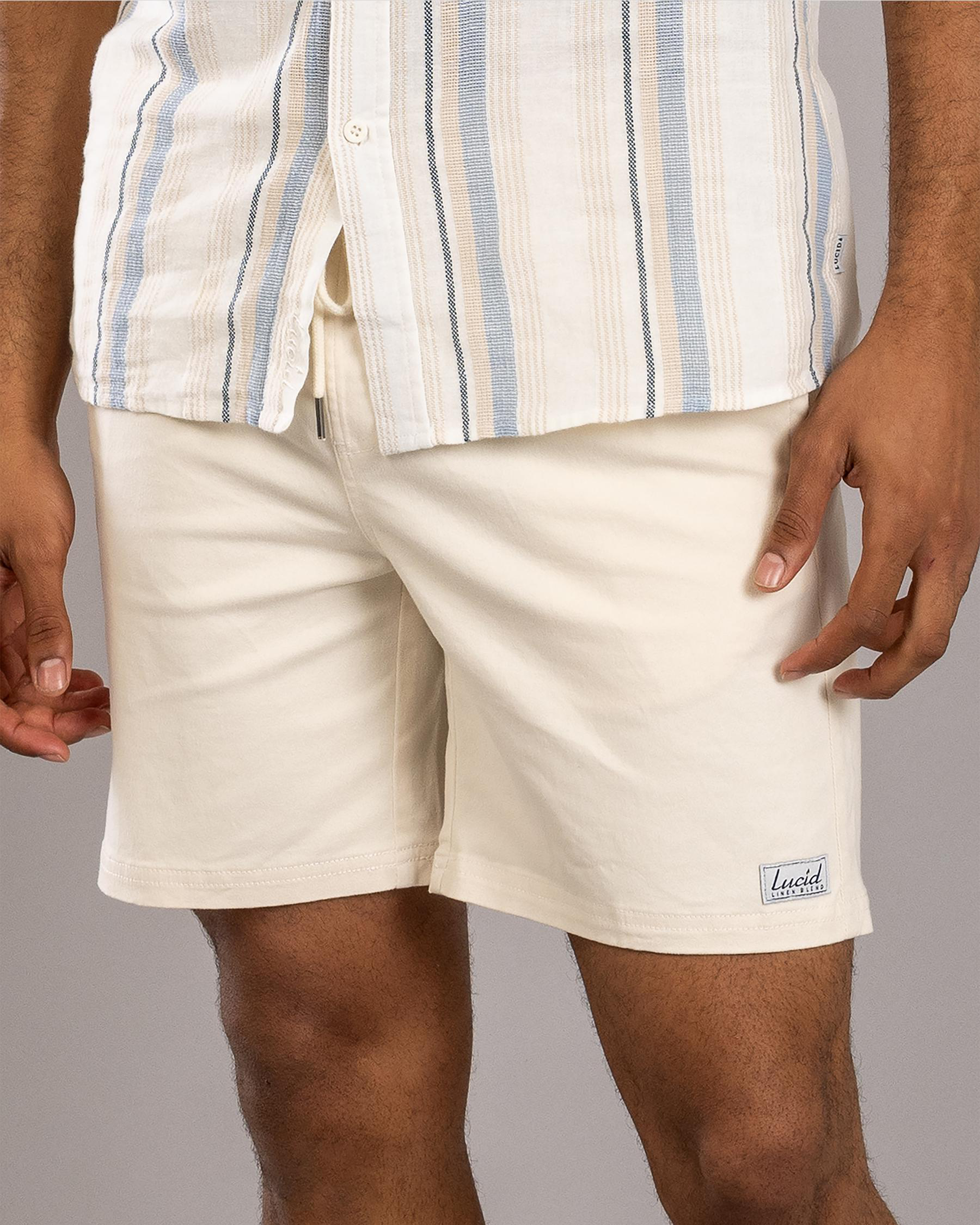 Urbane Elastic Waist Shorts