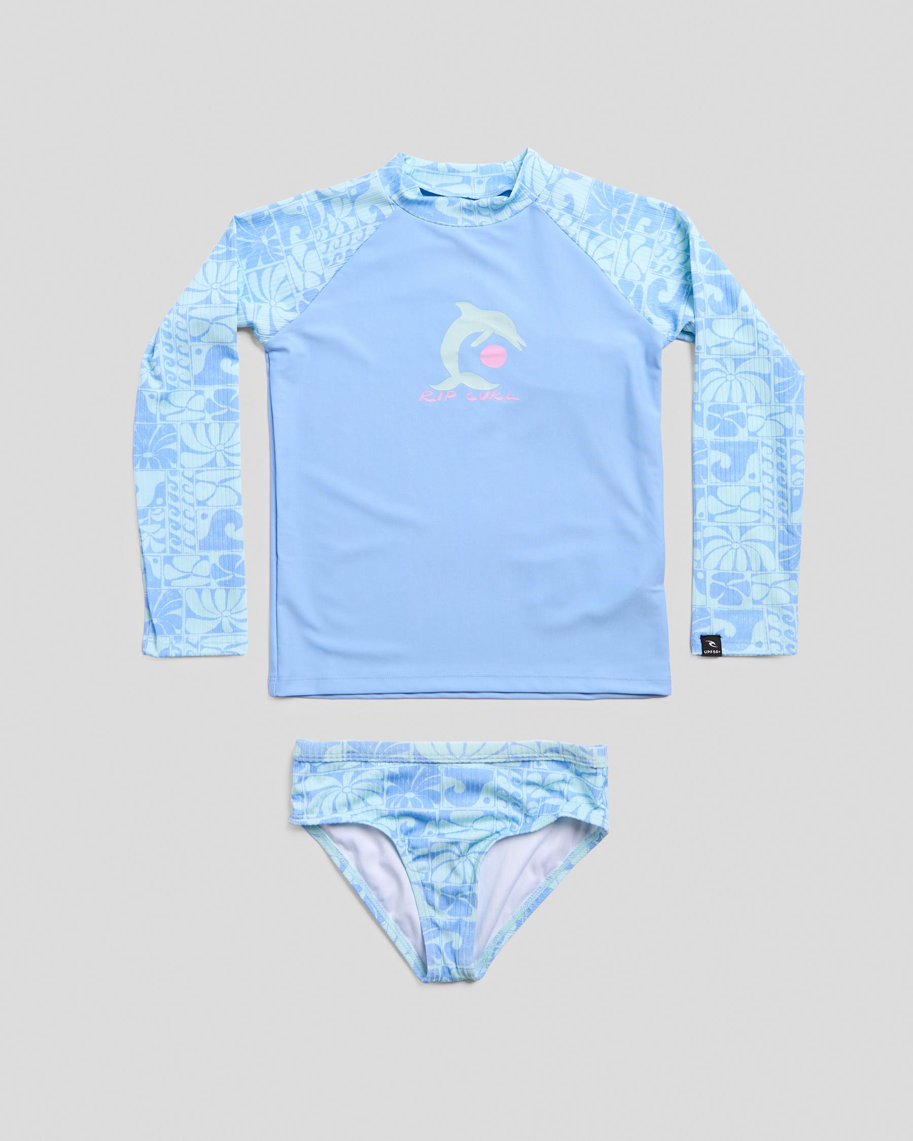 Toddlers' Oceanic Long Sleeve Rash Vest Set