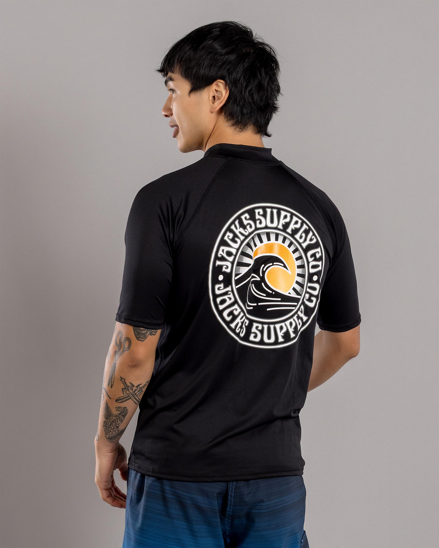 Waves Short Sleeve Rash Vest