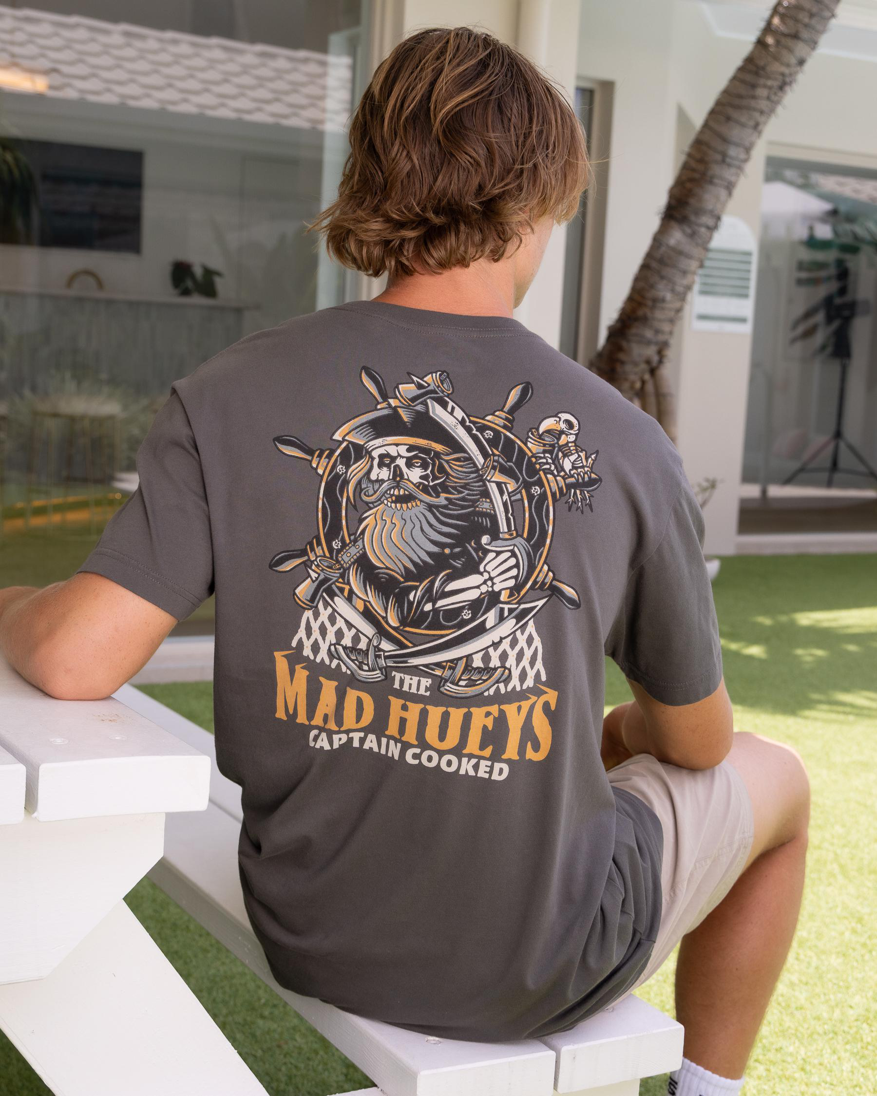 Captain Ship Faced T-Shirt