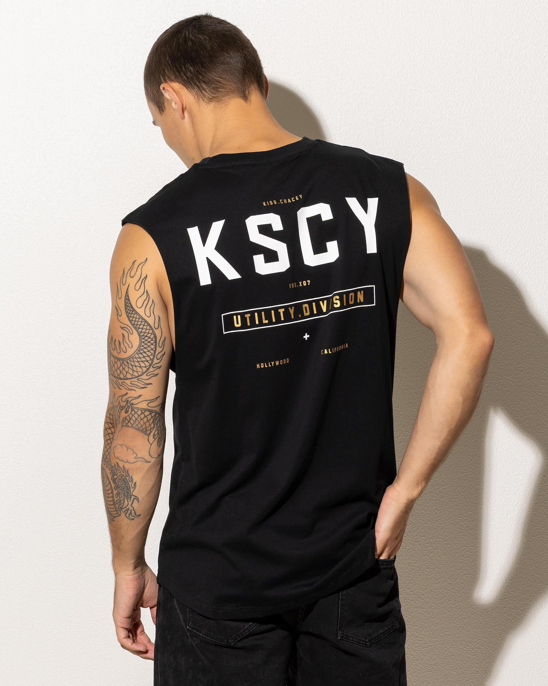 Division Dual Curved Muscle Tank