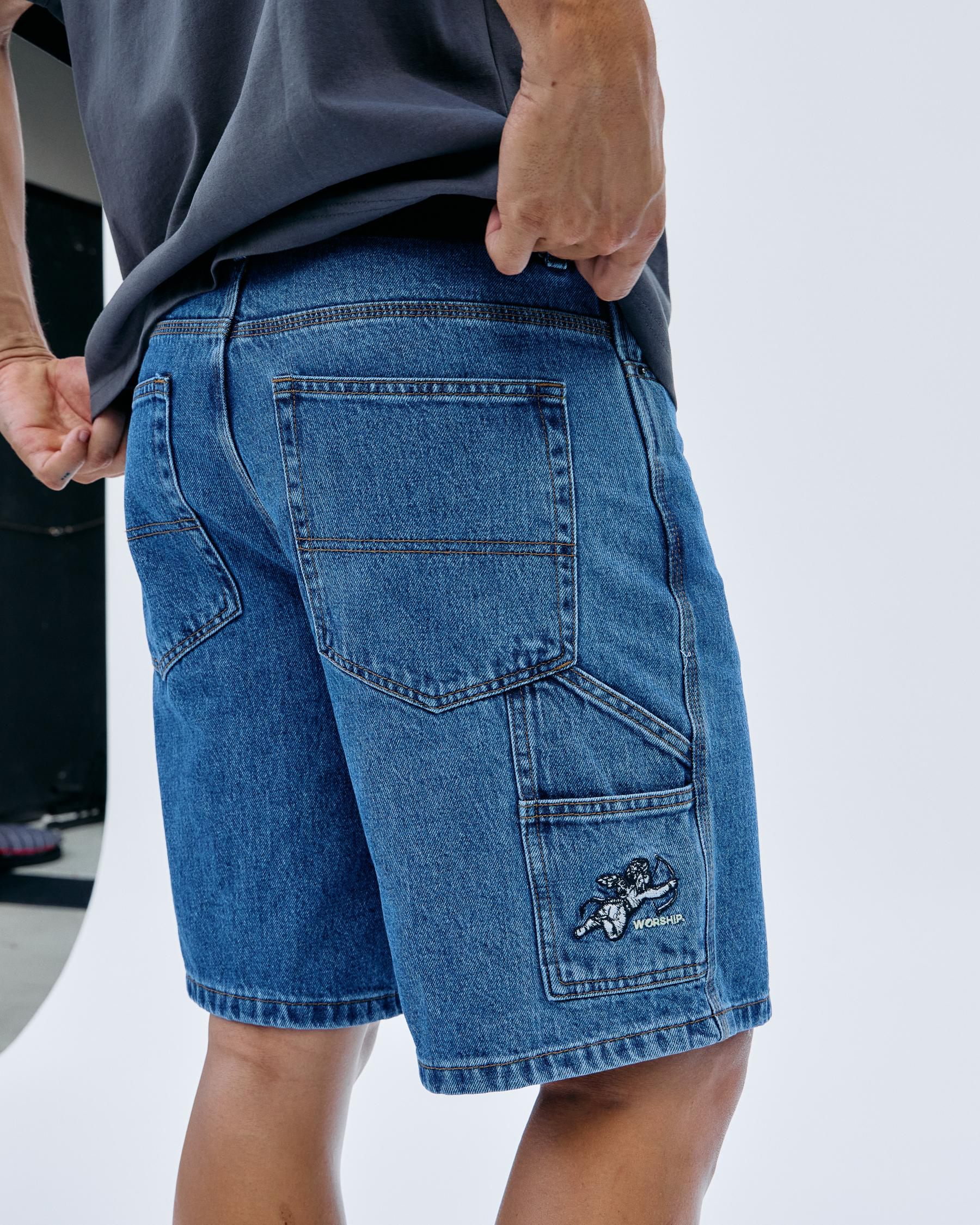 Cherub Carpenter Jean Shorts