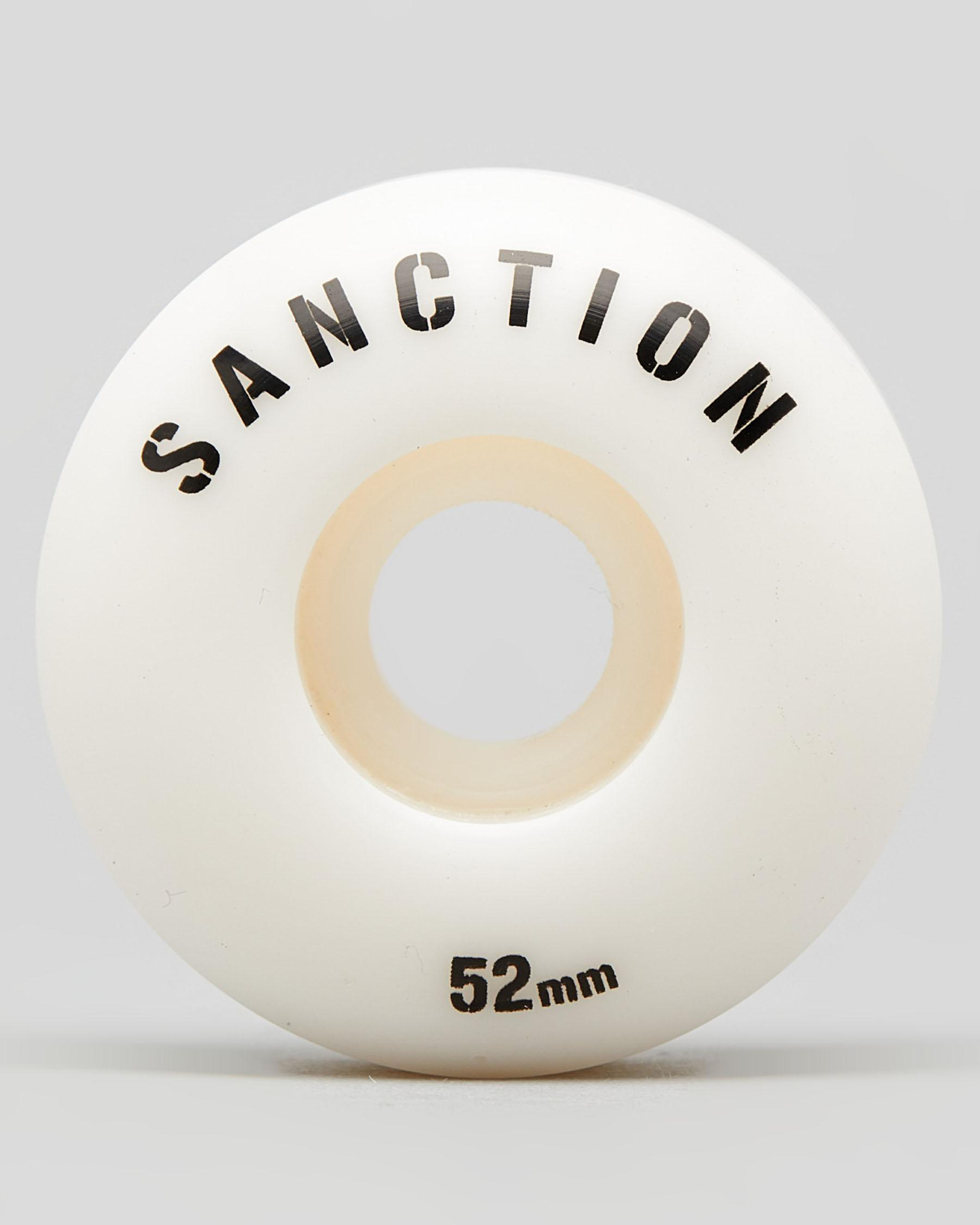 Plain White Skateboard Wheel