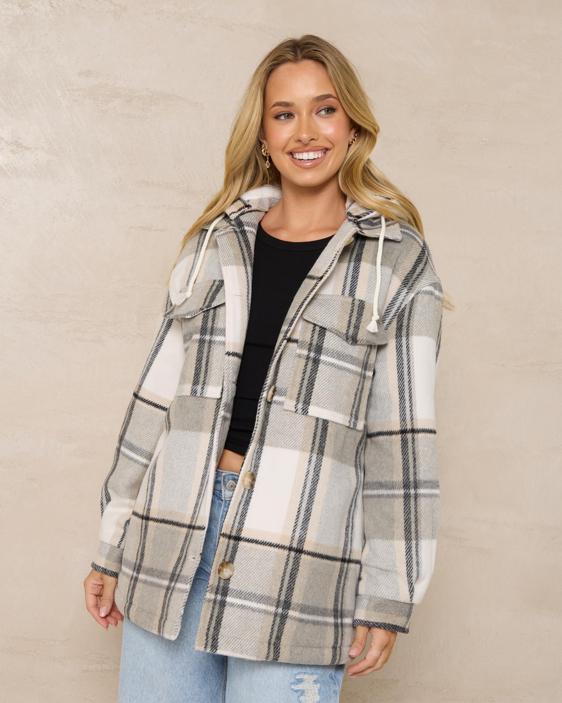 Flynn Hooded Shacket