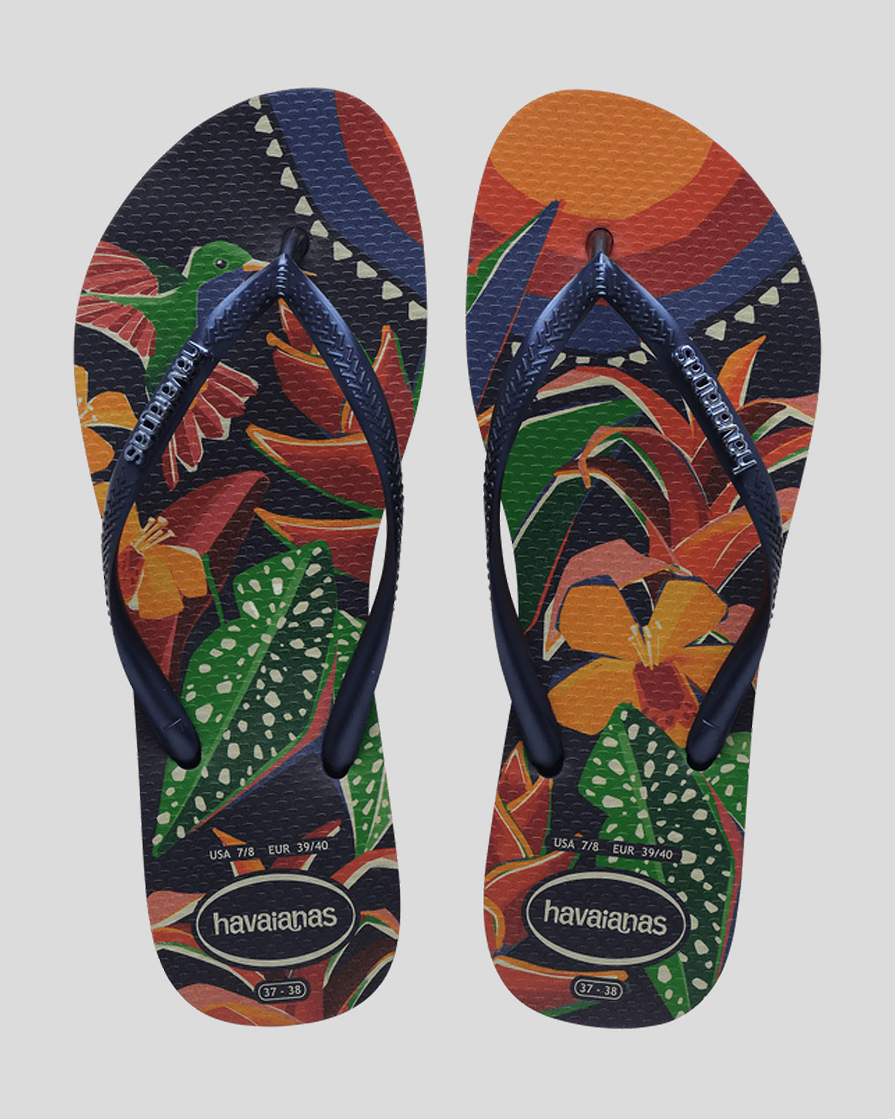 Slim Tropical Thongs