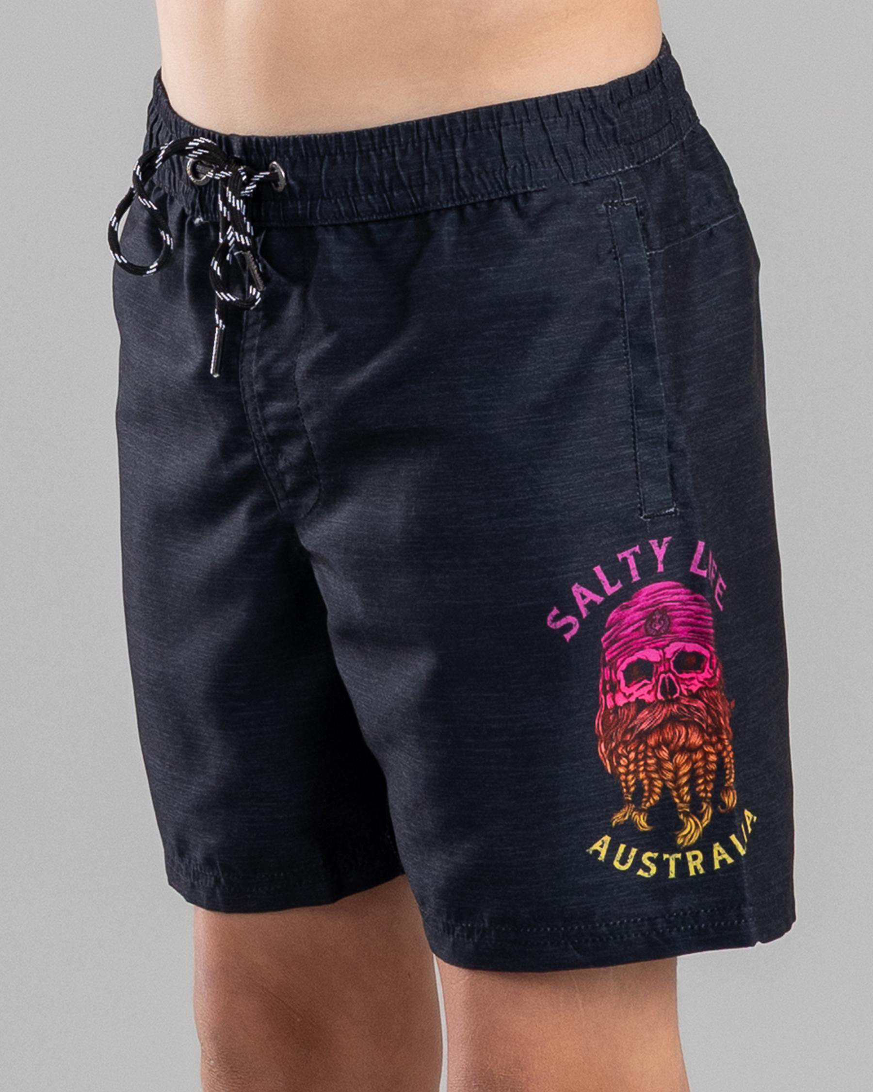 Captain Elastic Waist Shorts