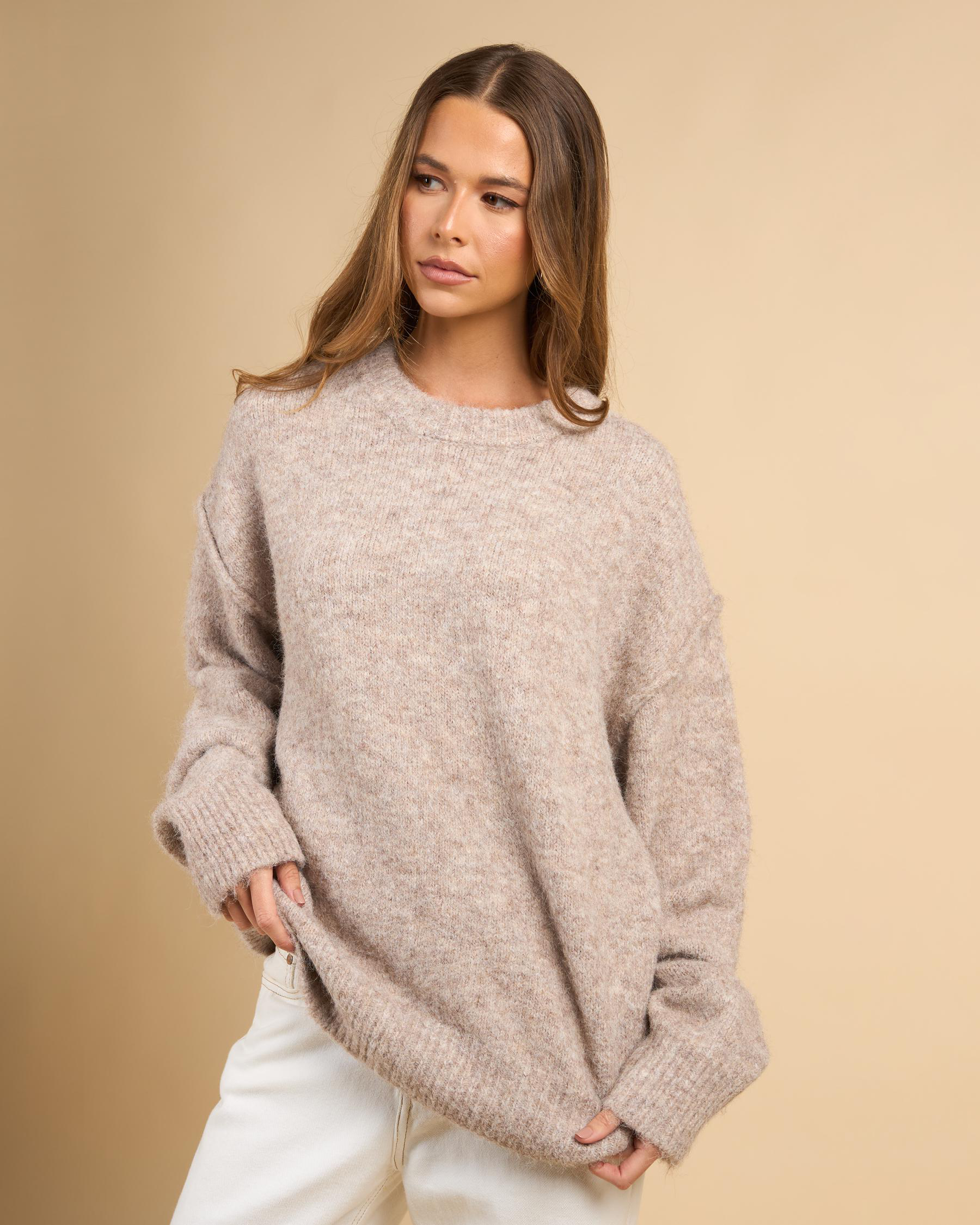 Lush Crew Neck Knit Jumper