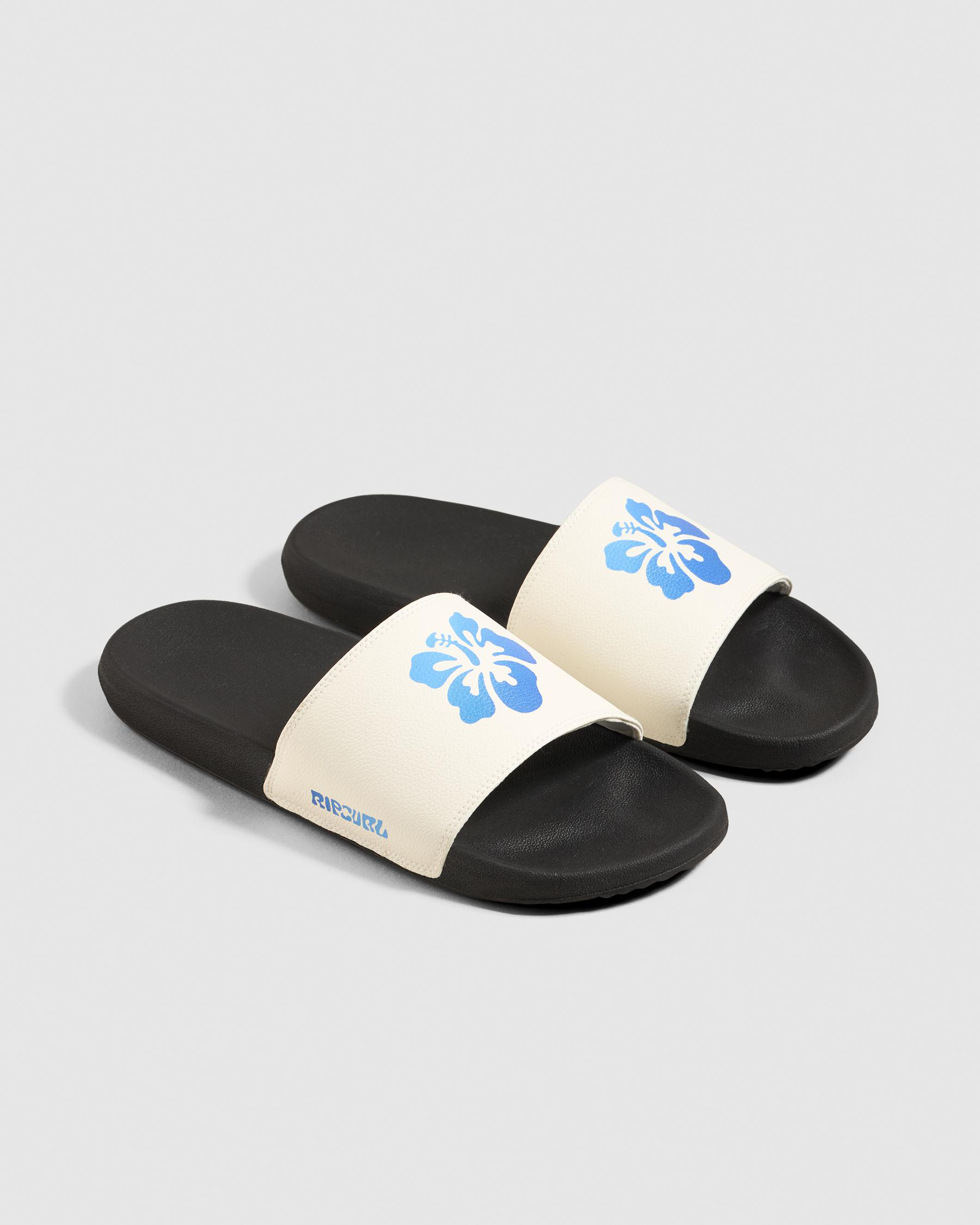 Rip Curl Women's Icons Bloom Slides Sandals in Black Size 08