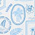 White/blue